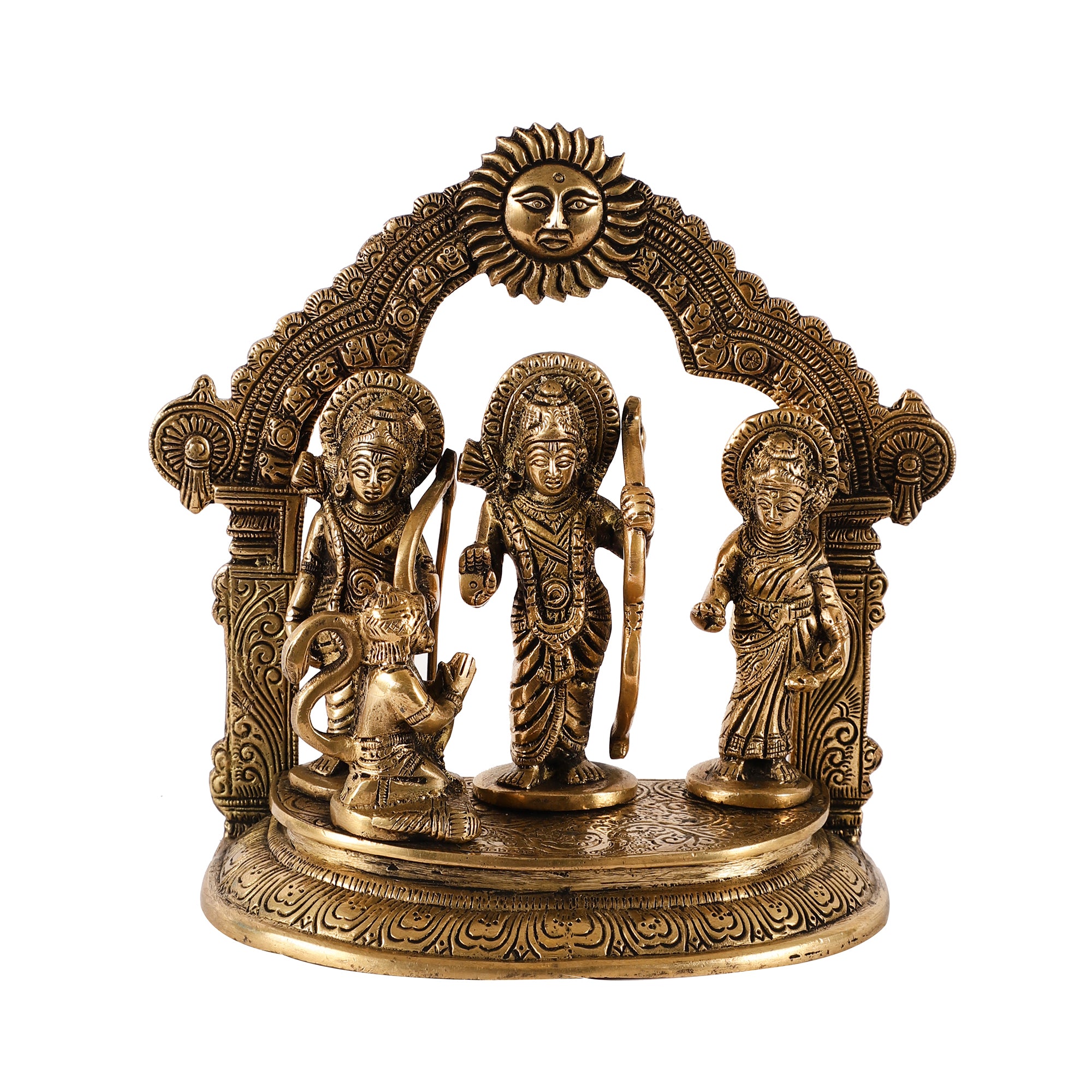 Antique Brass Ram Darbar