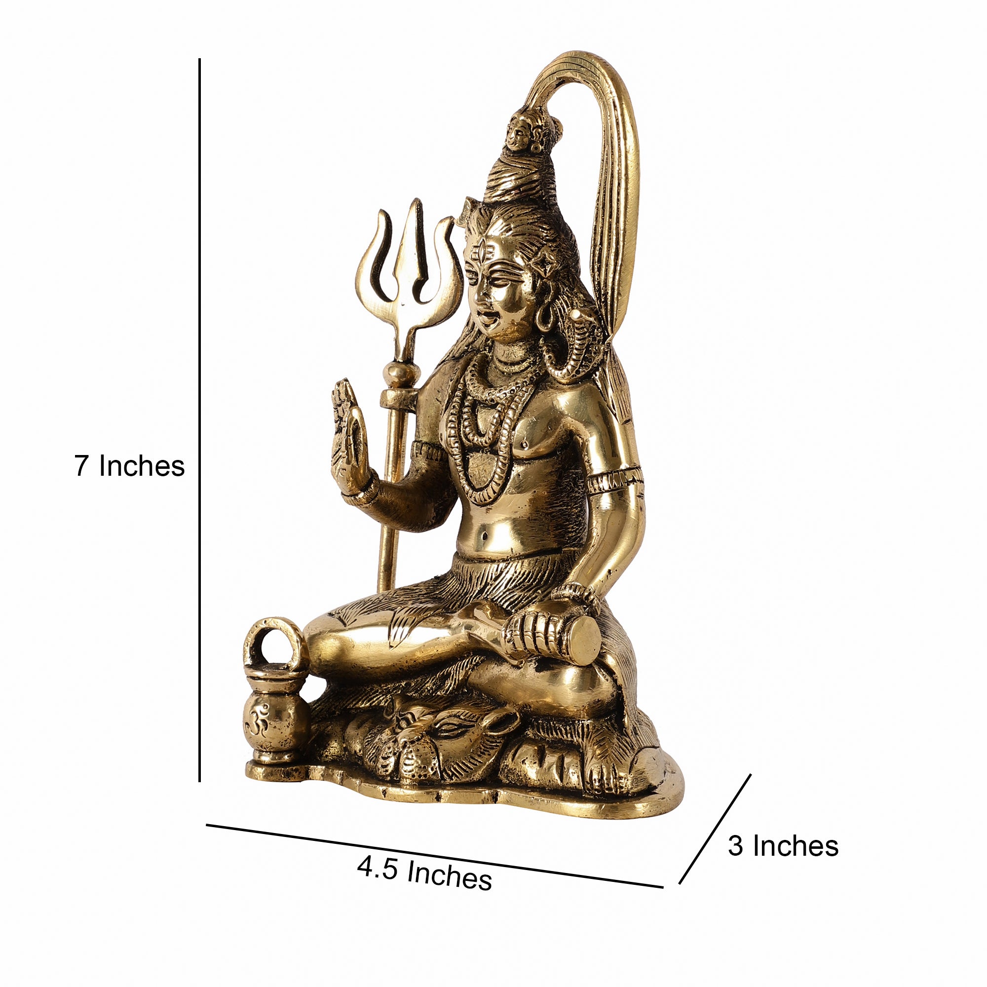 Brass Lord Shiva