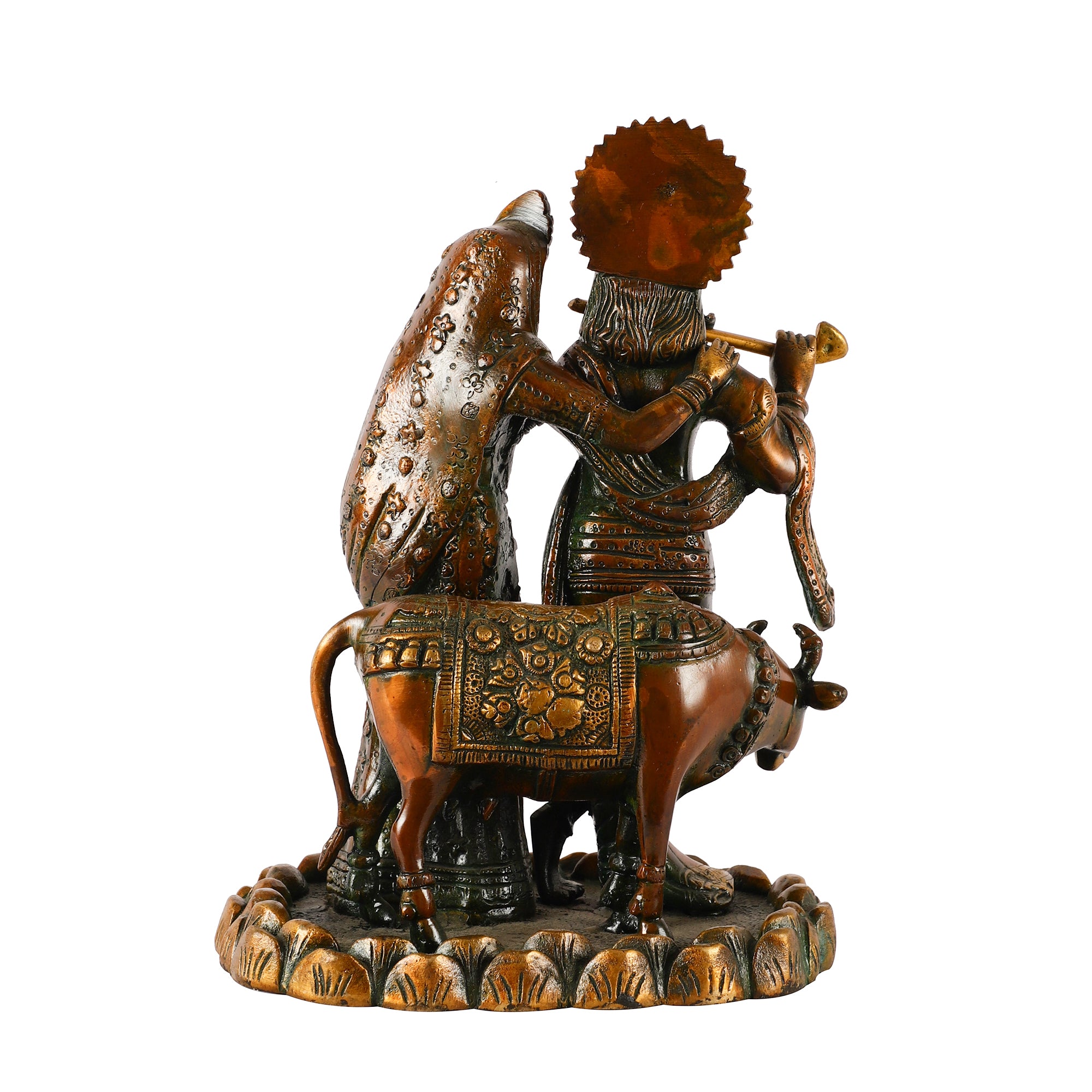 Radha-Krishna Brass Idol