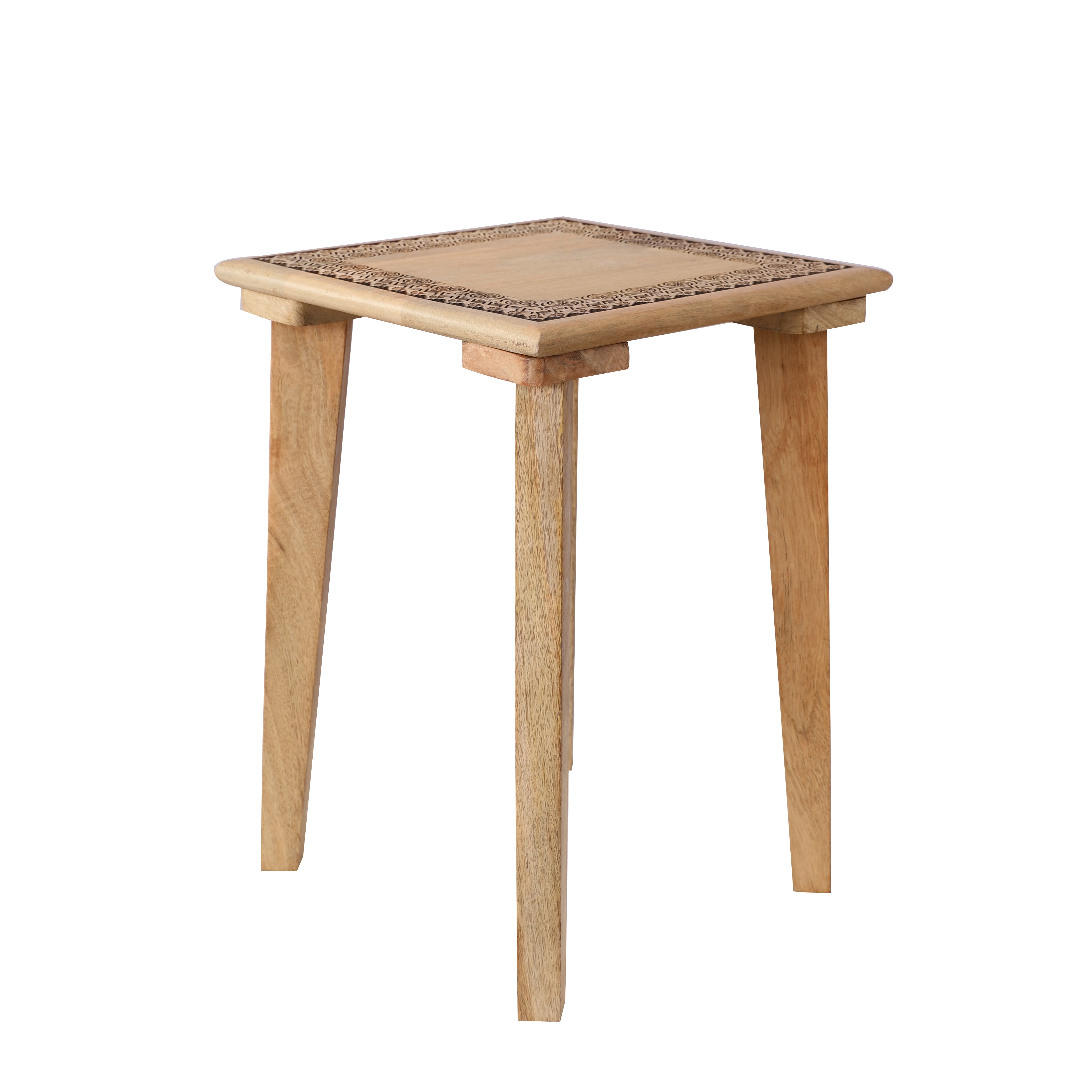 Square Wooden Table/Stool