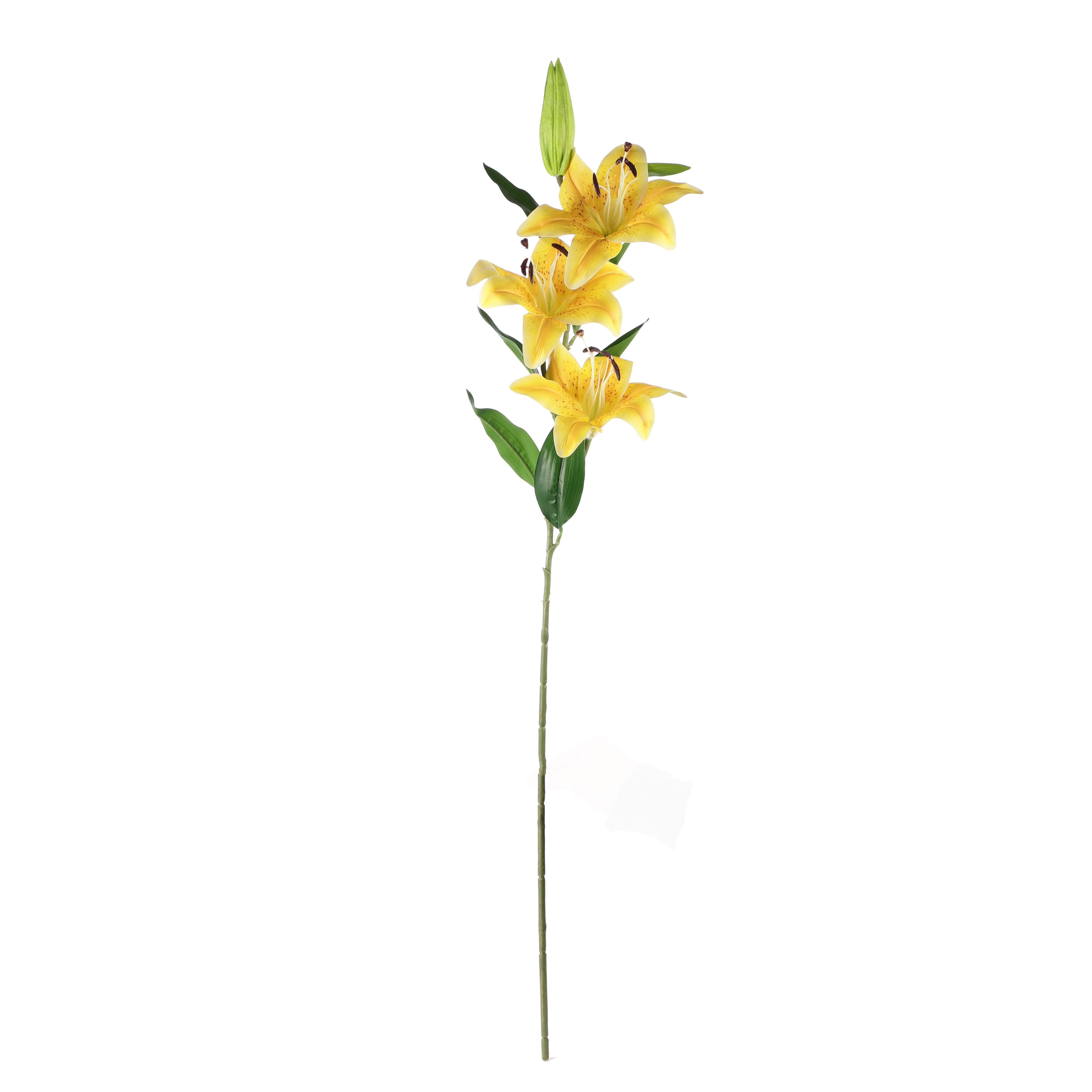 Faux Yellow Lilly (Single)