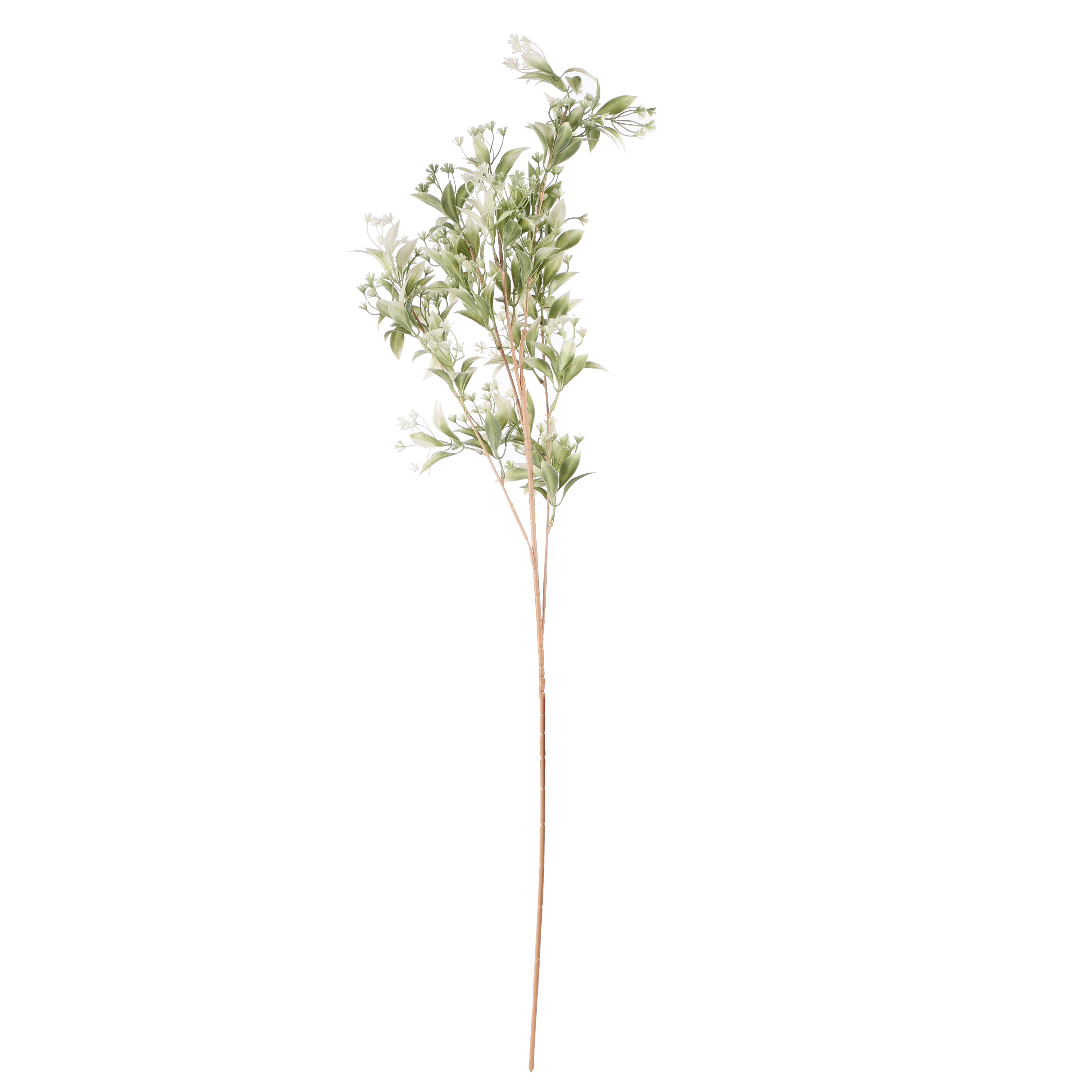 Faux Pittosporum Flower Stem (Single)