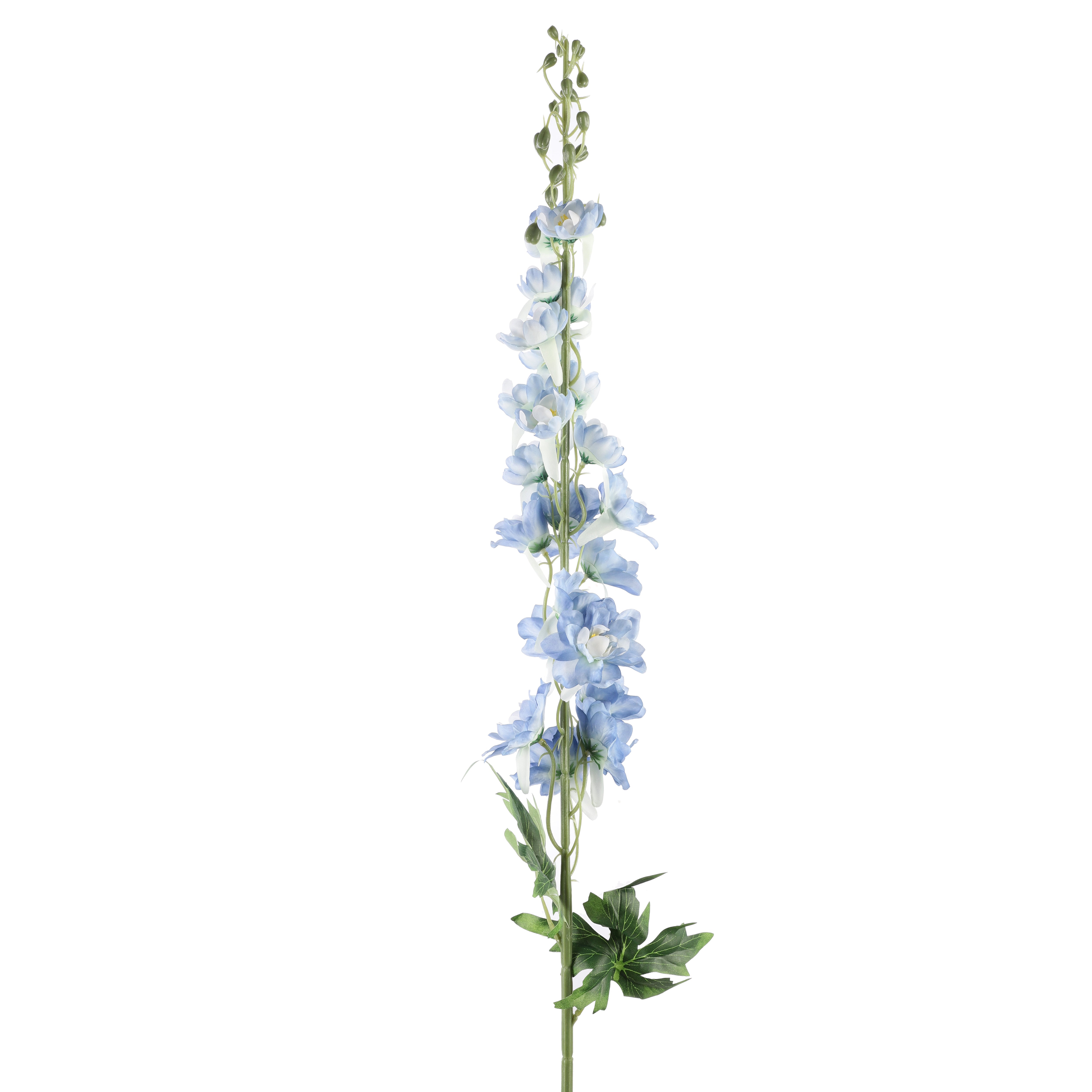 Faux Dual Shade Blue Delphinium Stick (Single)