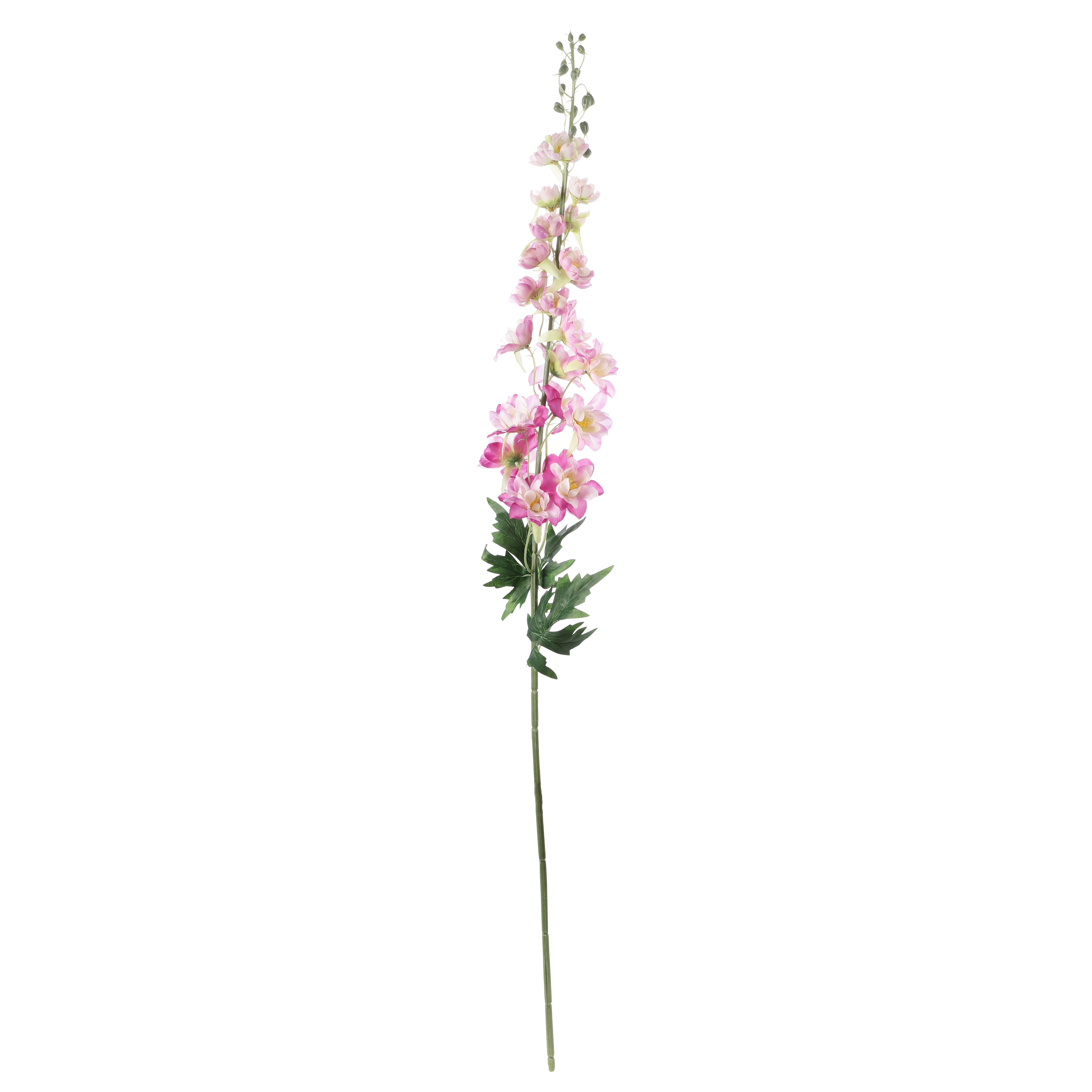 Faux Dual Shade Mauve Delphinium Stick (Single)