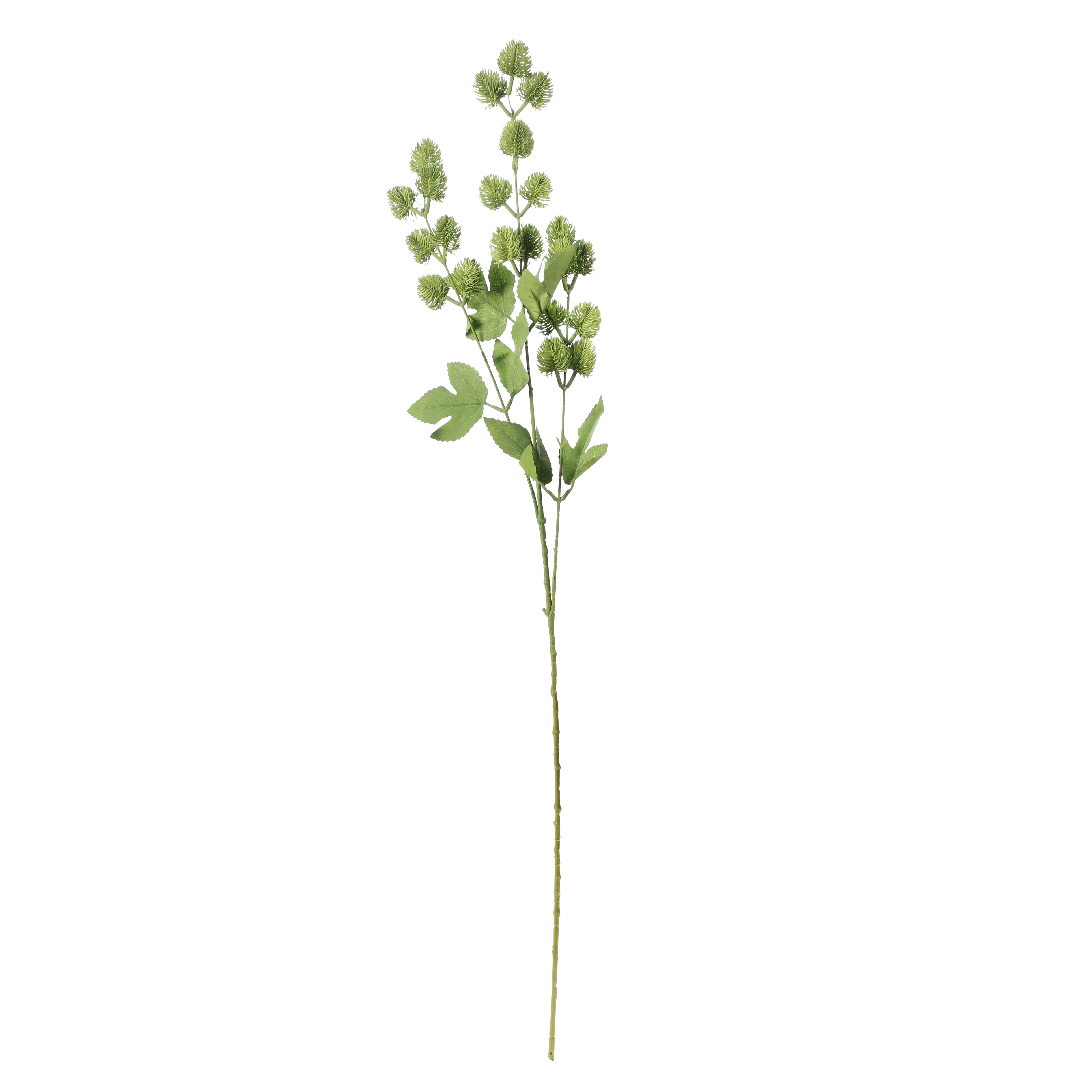 Faux Green Eucalyptus Stem With Buds (Single)