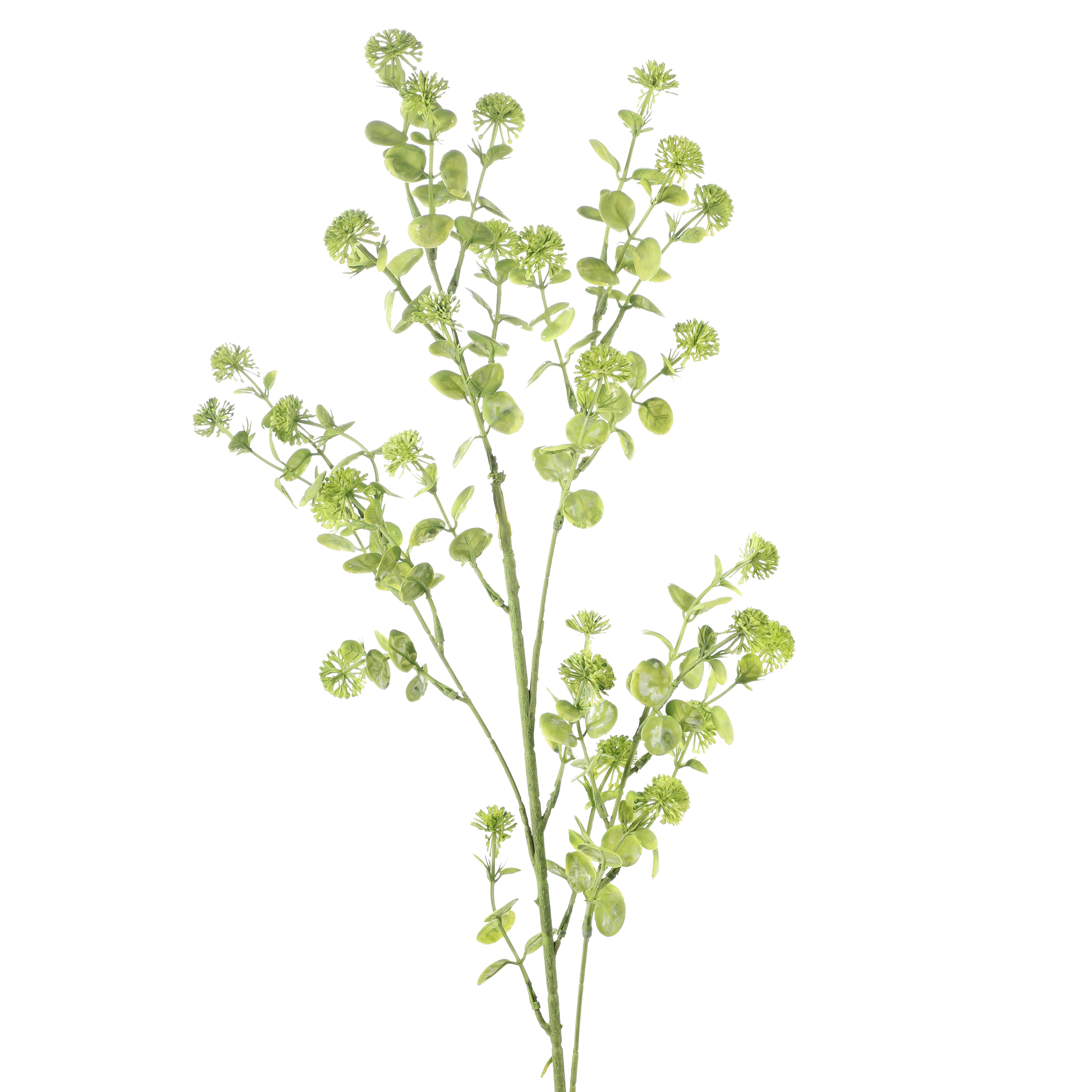 Faux Green Eucalyptus Stem (Single)