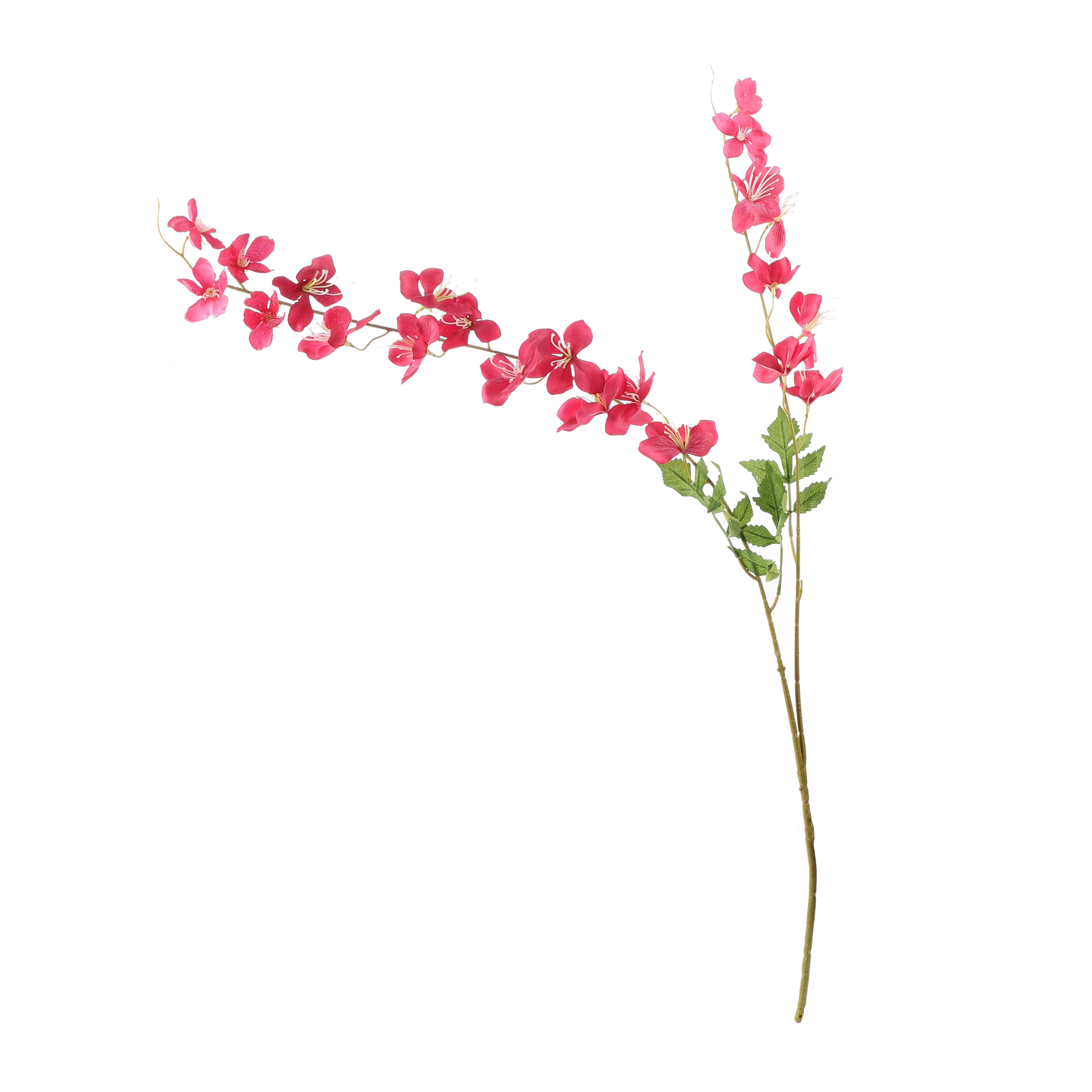 Faux Pink Wisteria Flower Stem (Single)
