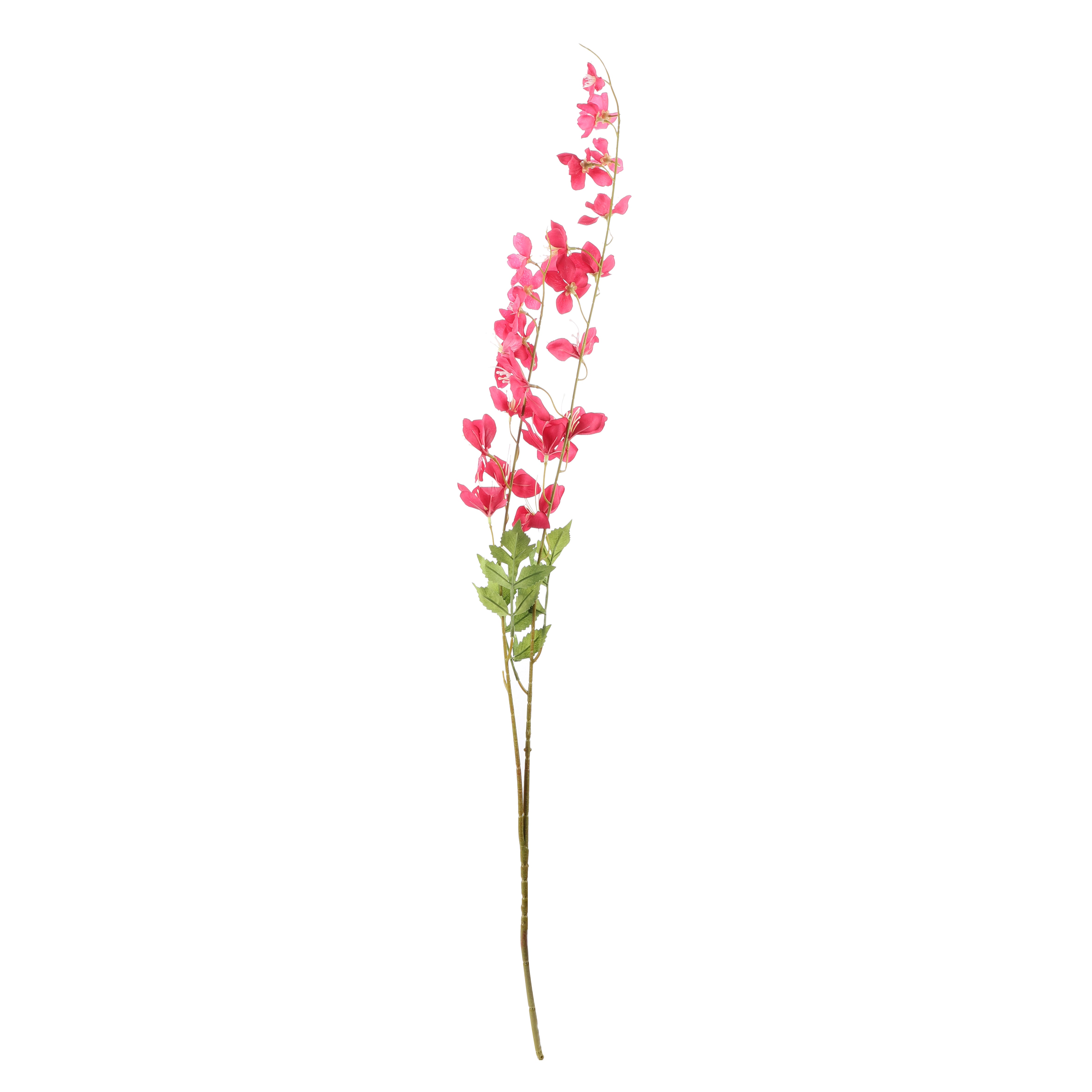 Faux Pink Wisteria Flower Stem (Single)