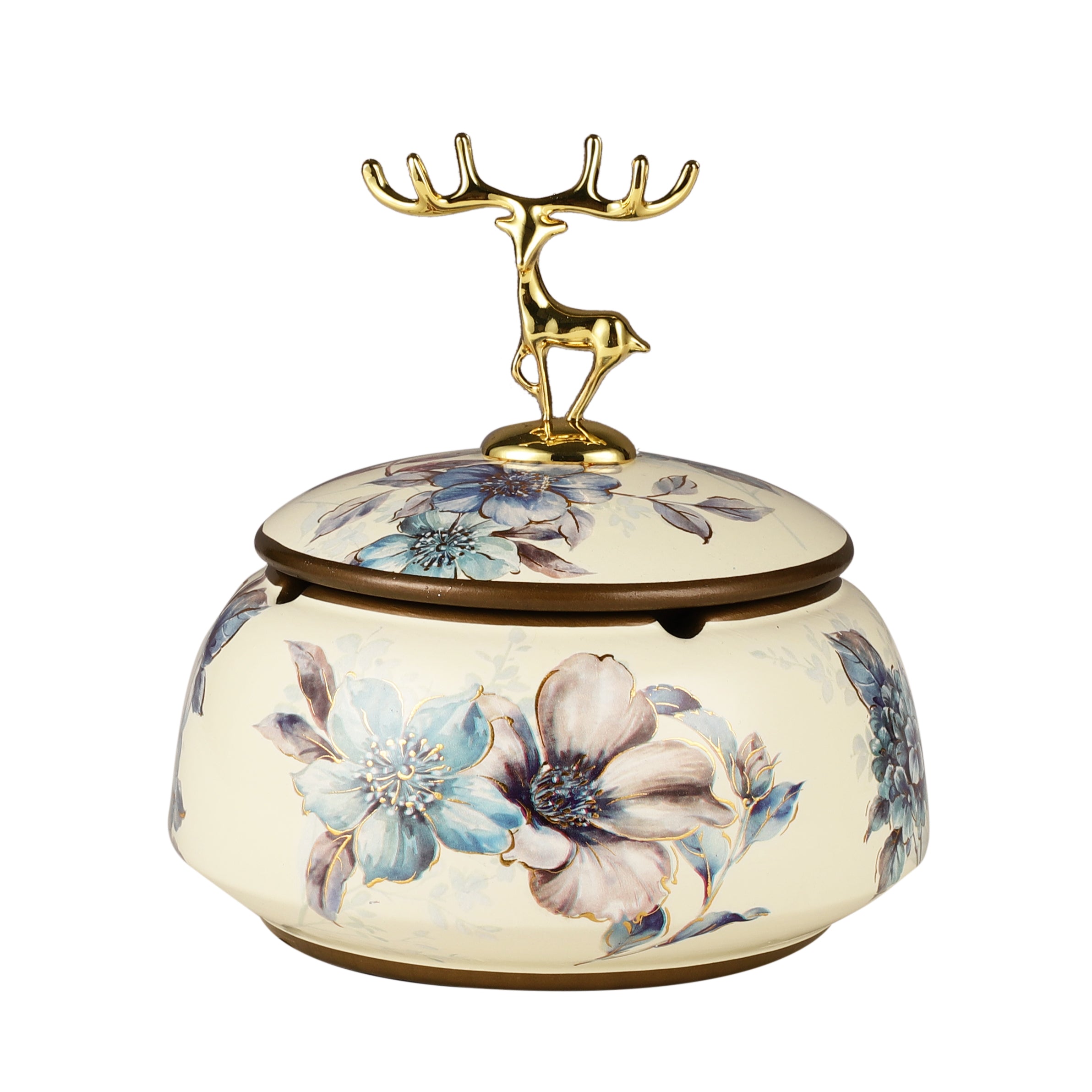 Camellia Short Ceramic Jar