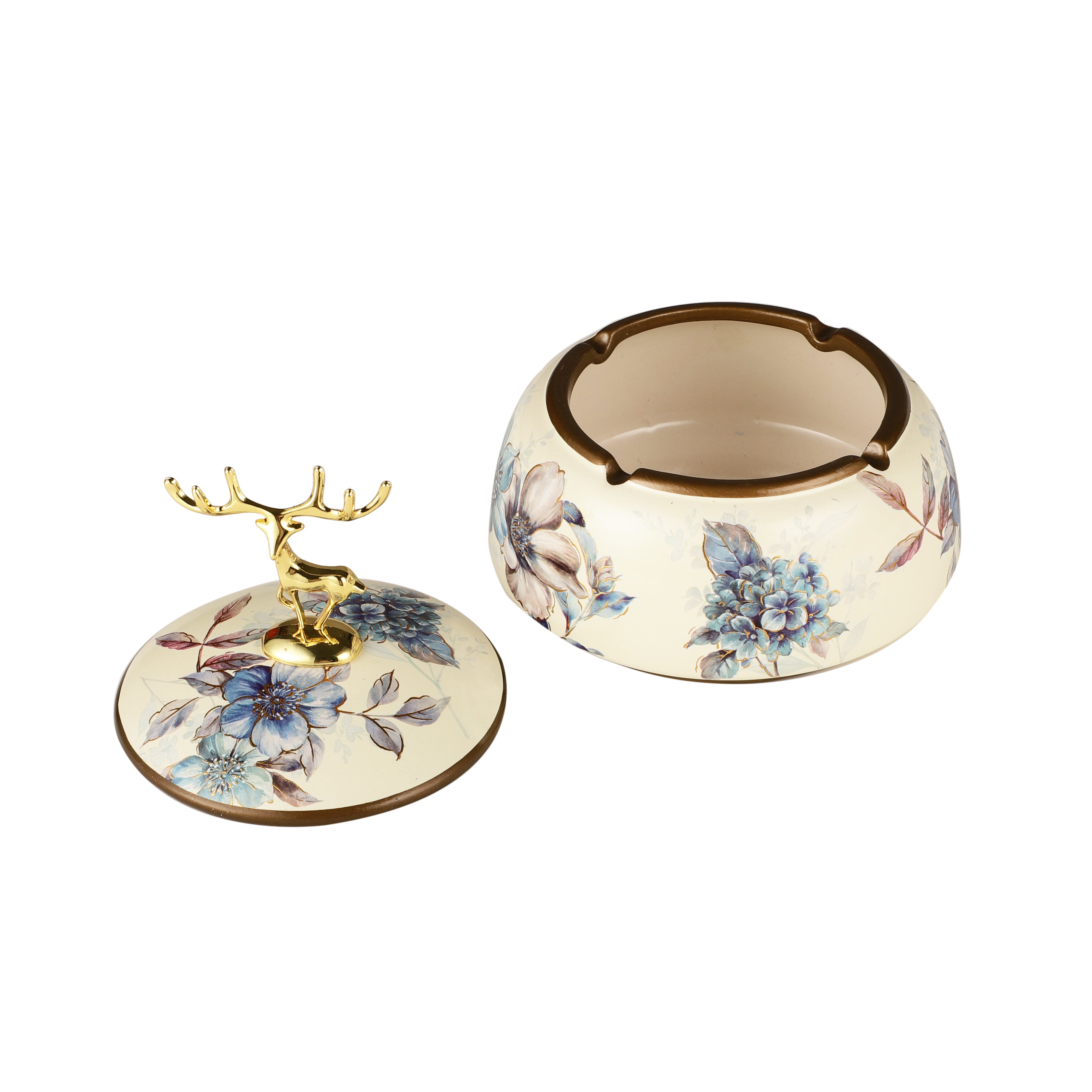 Camellia Short Ceramic Jar