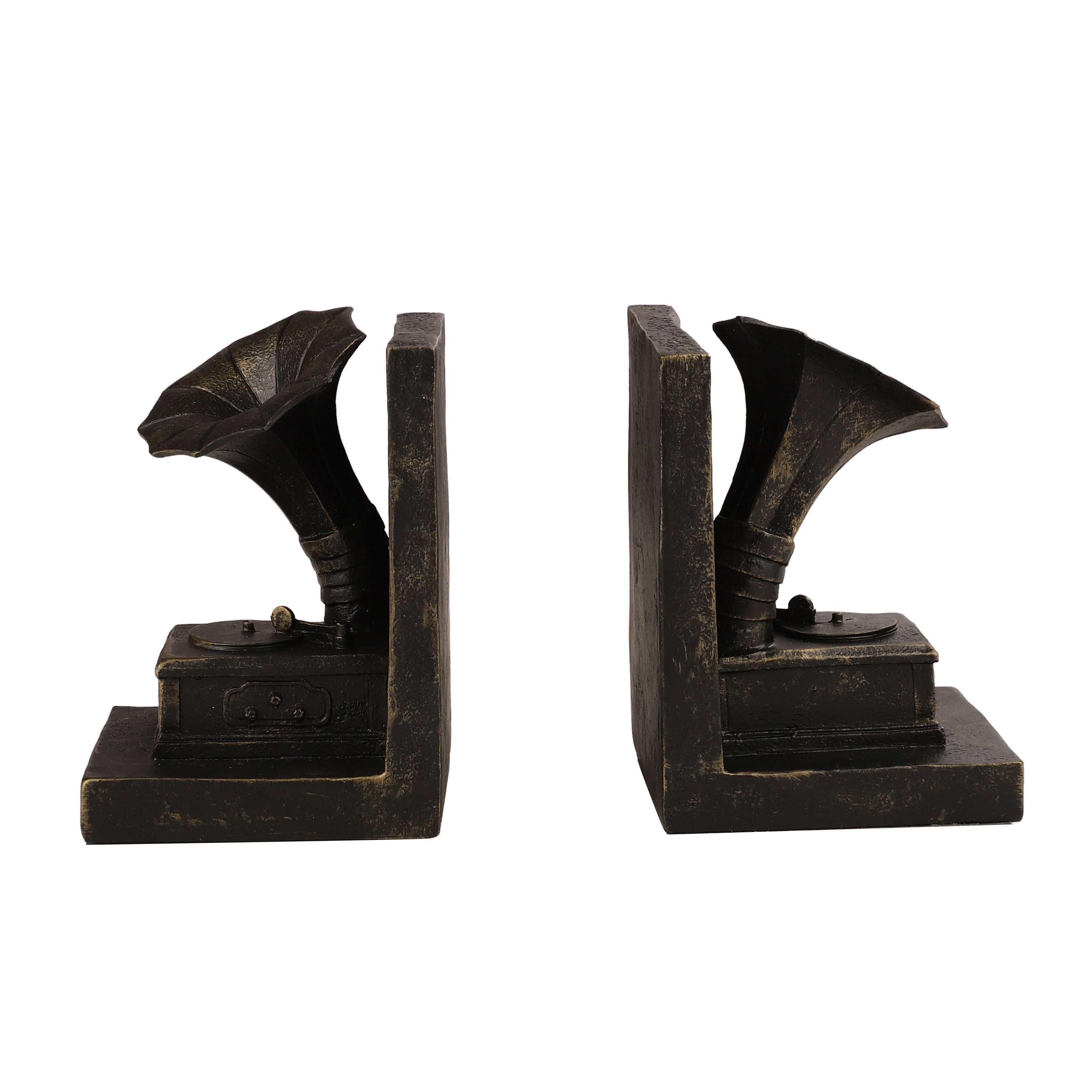 Classic Gramophone Bookends