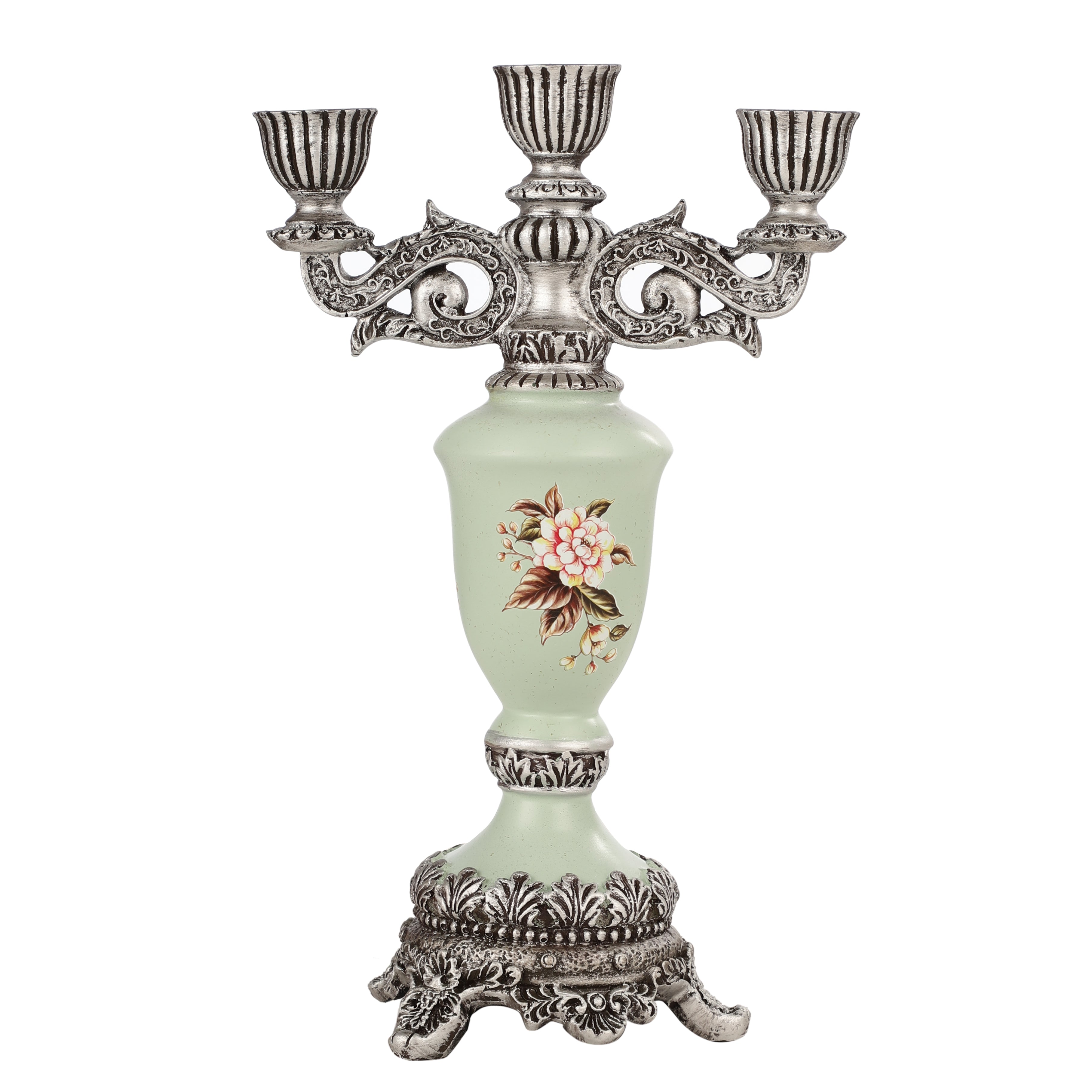 Gardenia Green Candle Stand