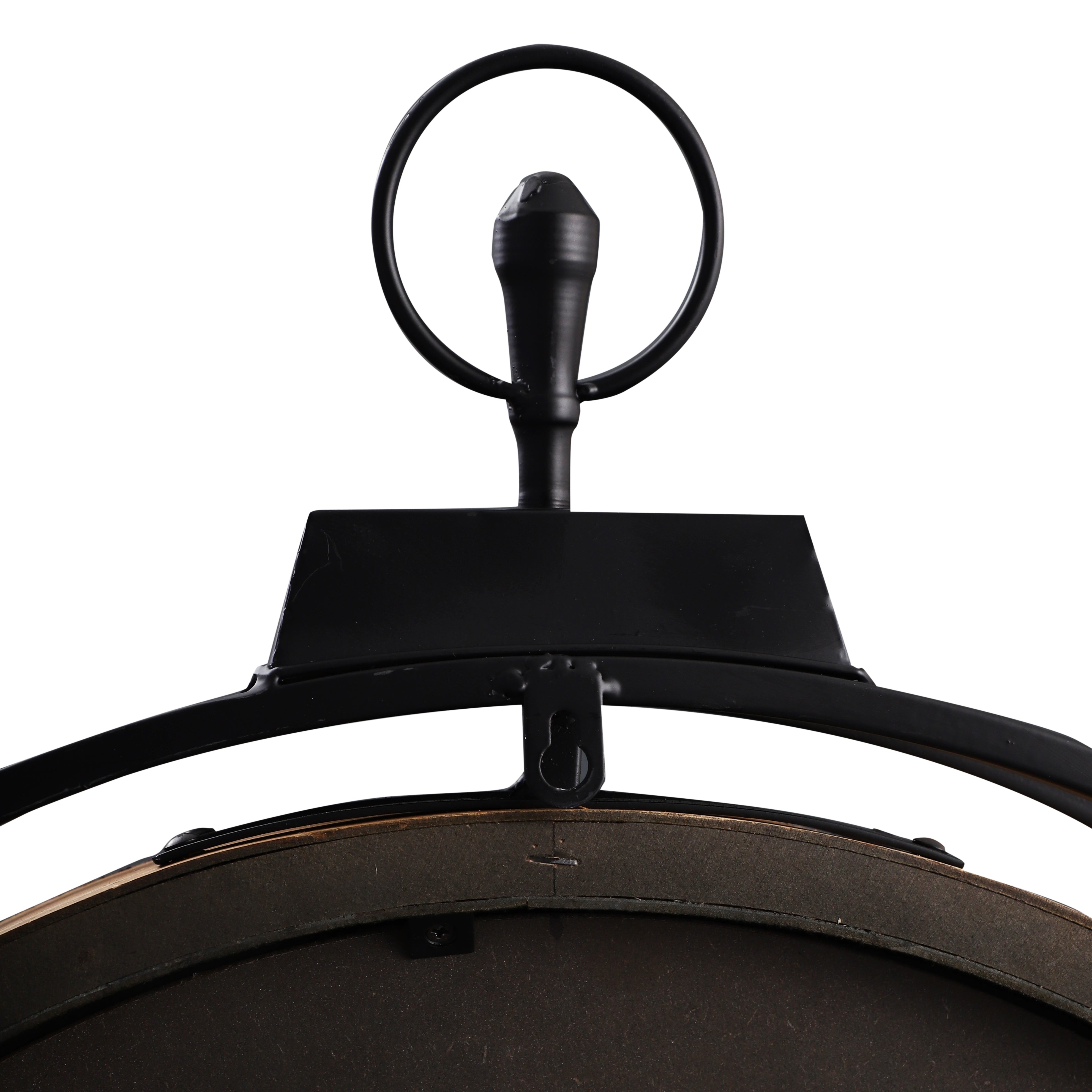 Industrial Wall Clock with Frame