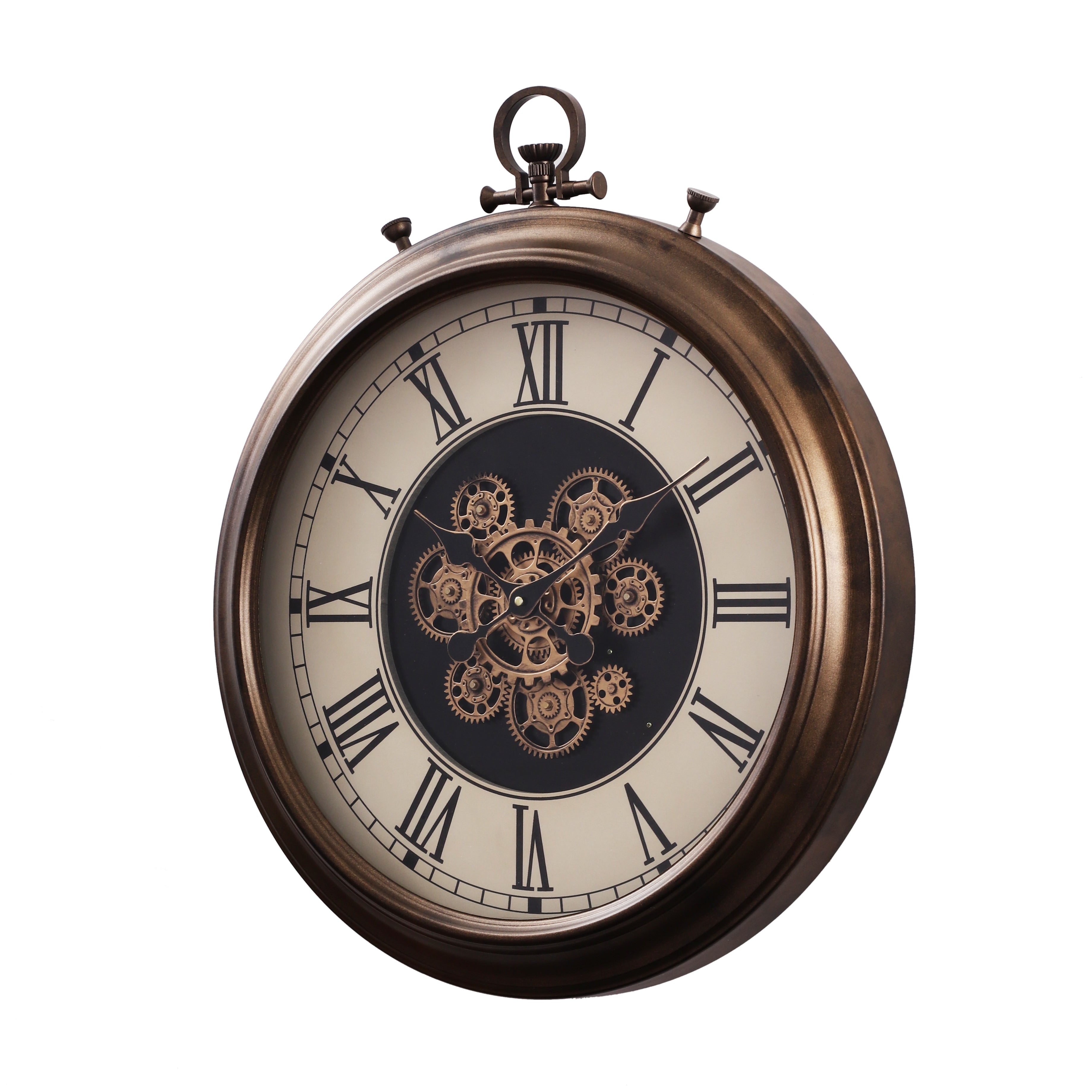 Antique Gold Wall Clock