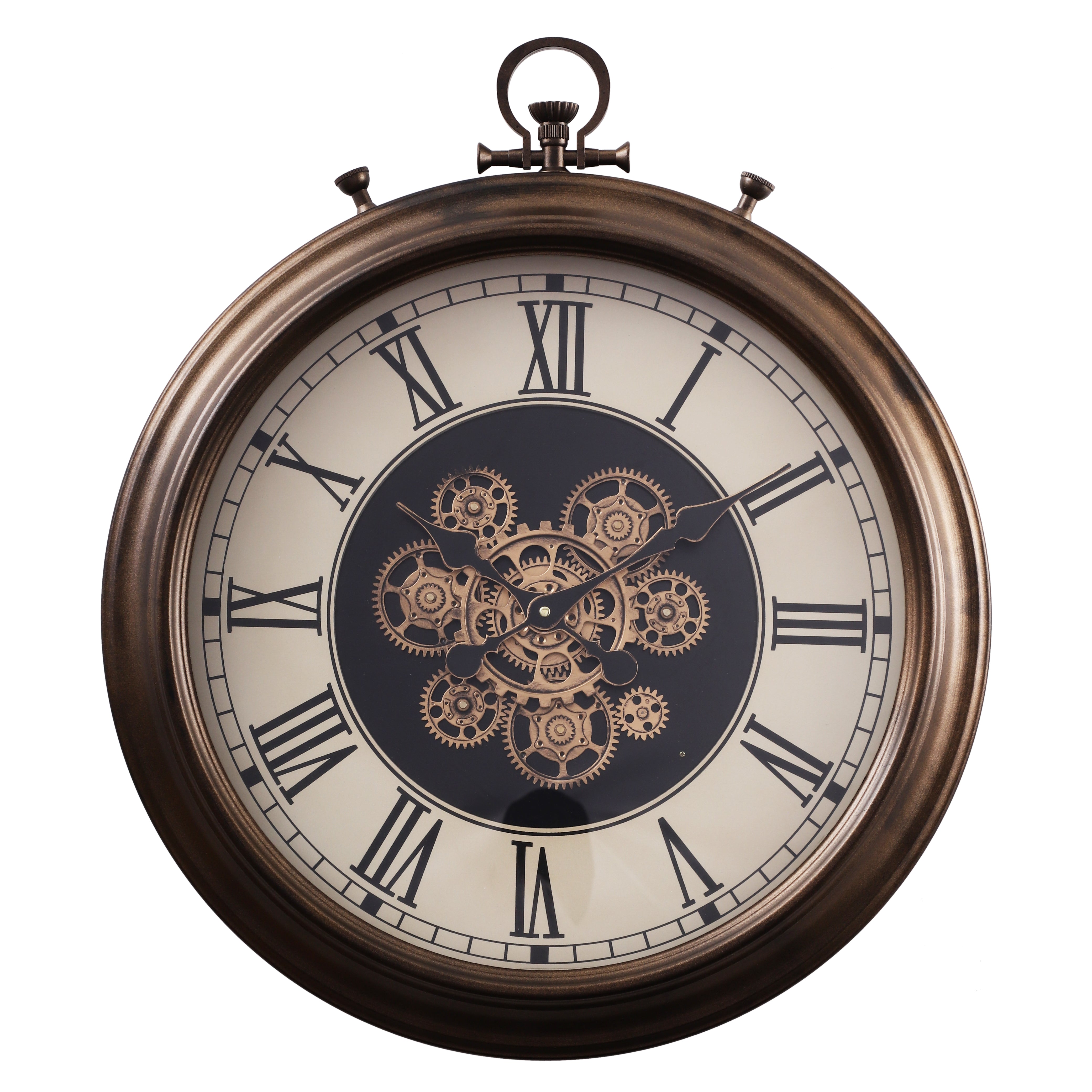 Antique Gold Wall Clock