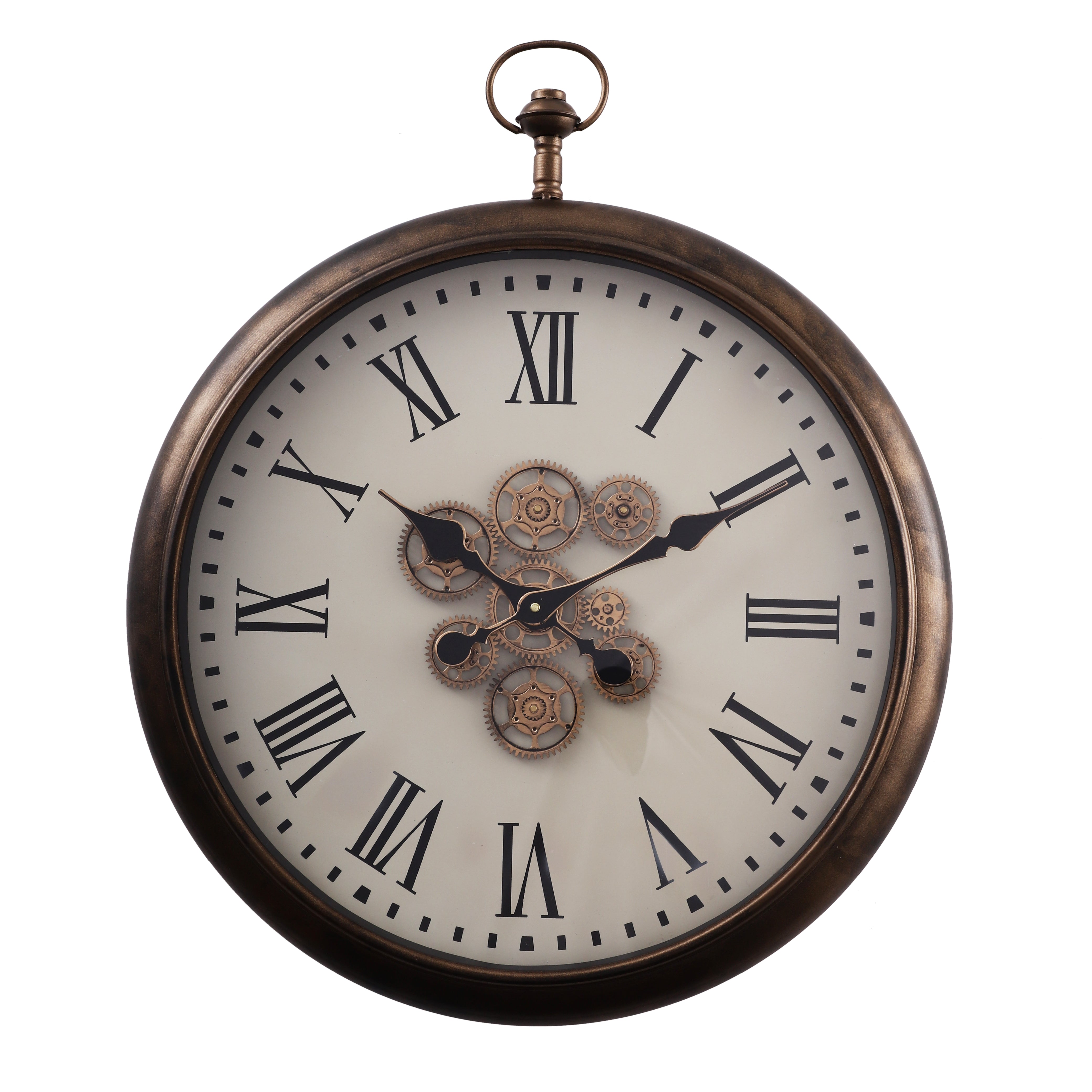 Antique Copper Wall Clock