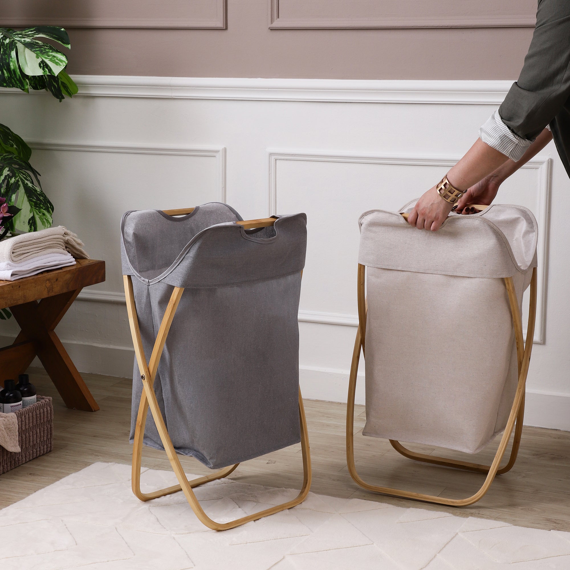 Easel Utility Laundry Hamper (Single)