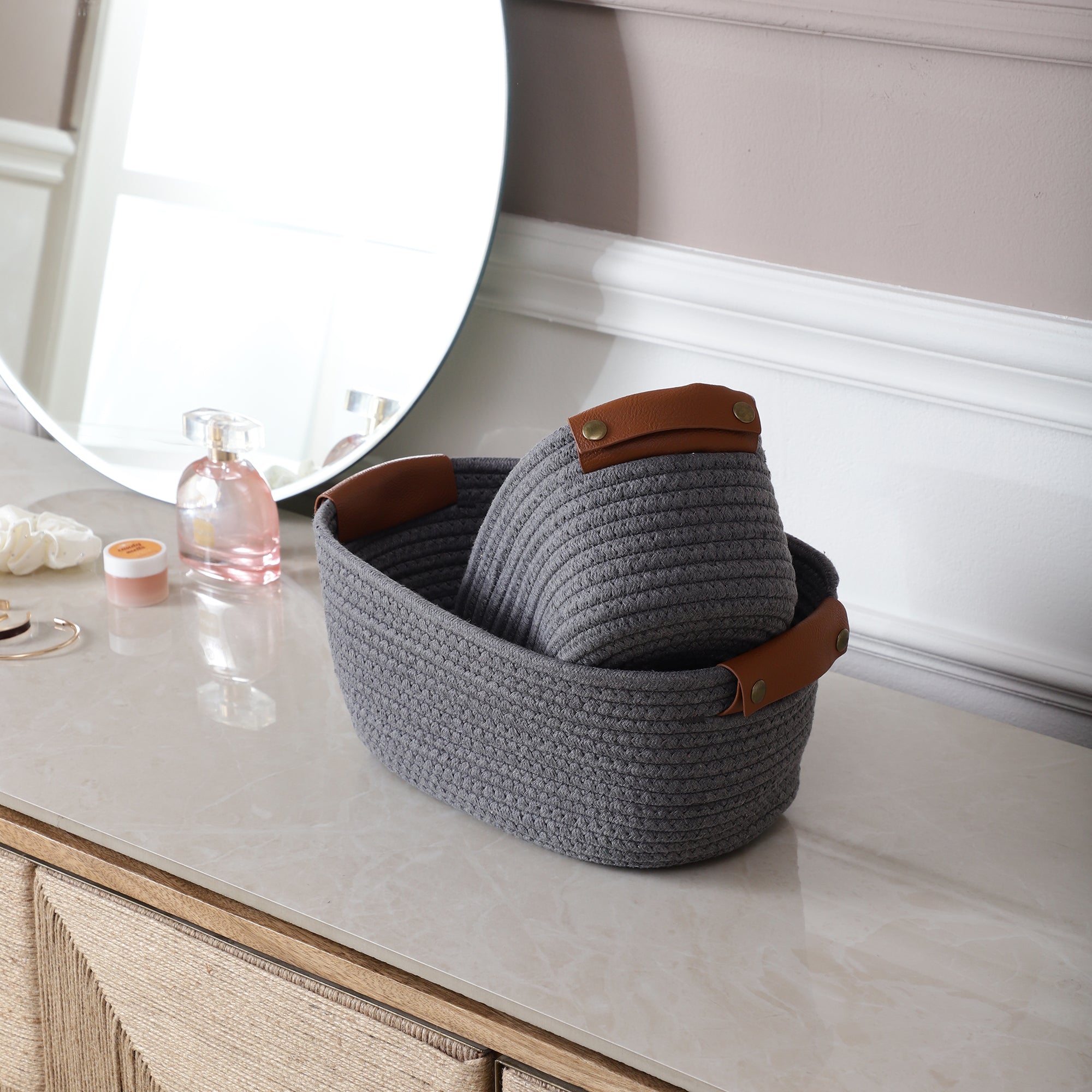 LoftWeave Storage Organizers - Blue (Set of 2)