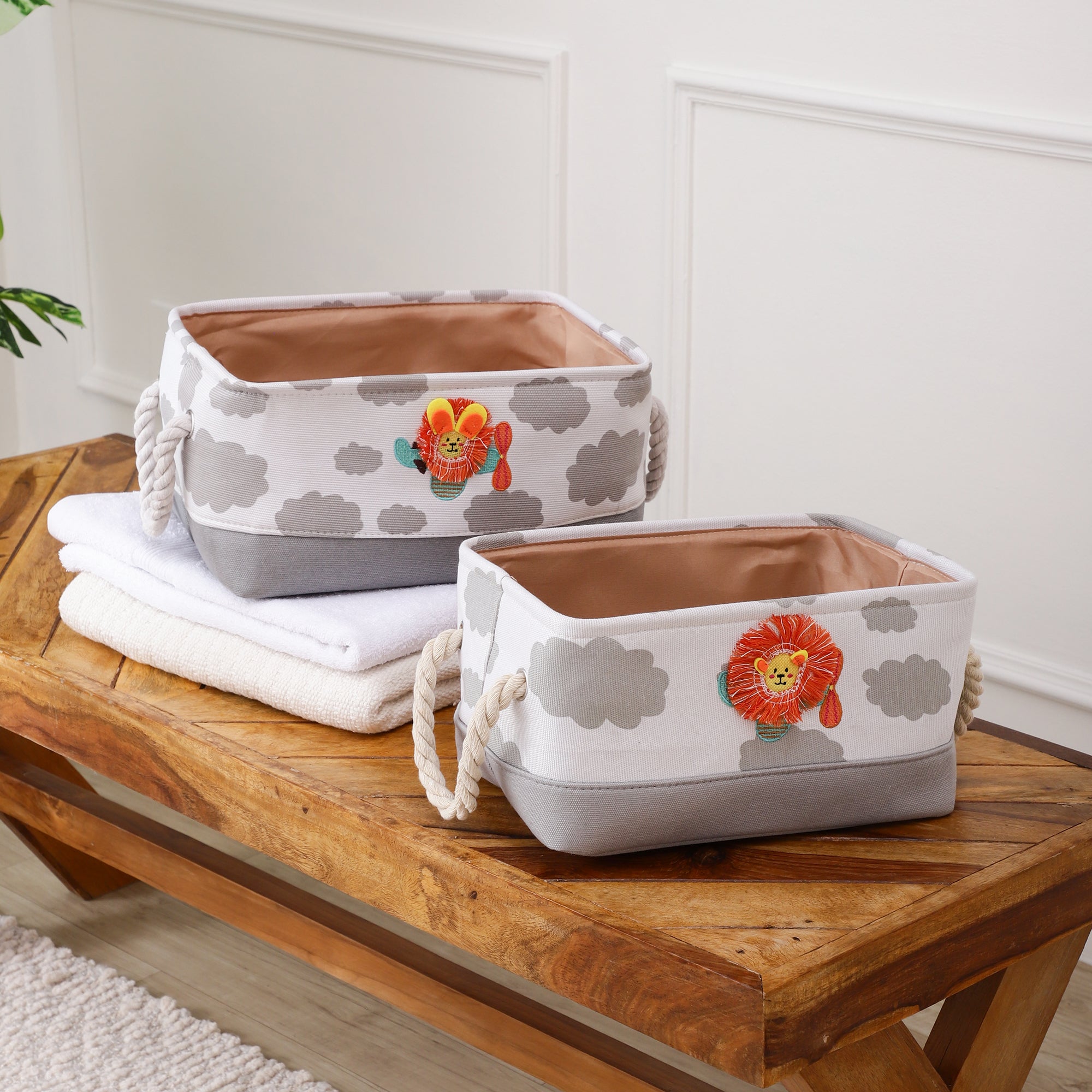 Little Roar Storage Organisers (Set of 2)