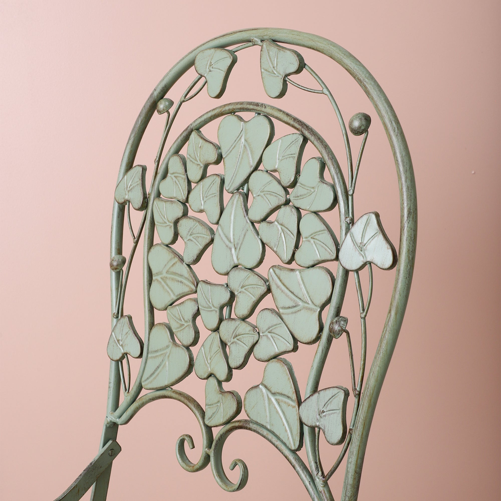 Sage Green Foldable Outdoor Chair & Table (Single)