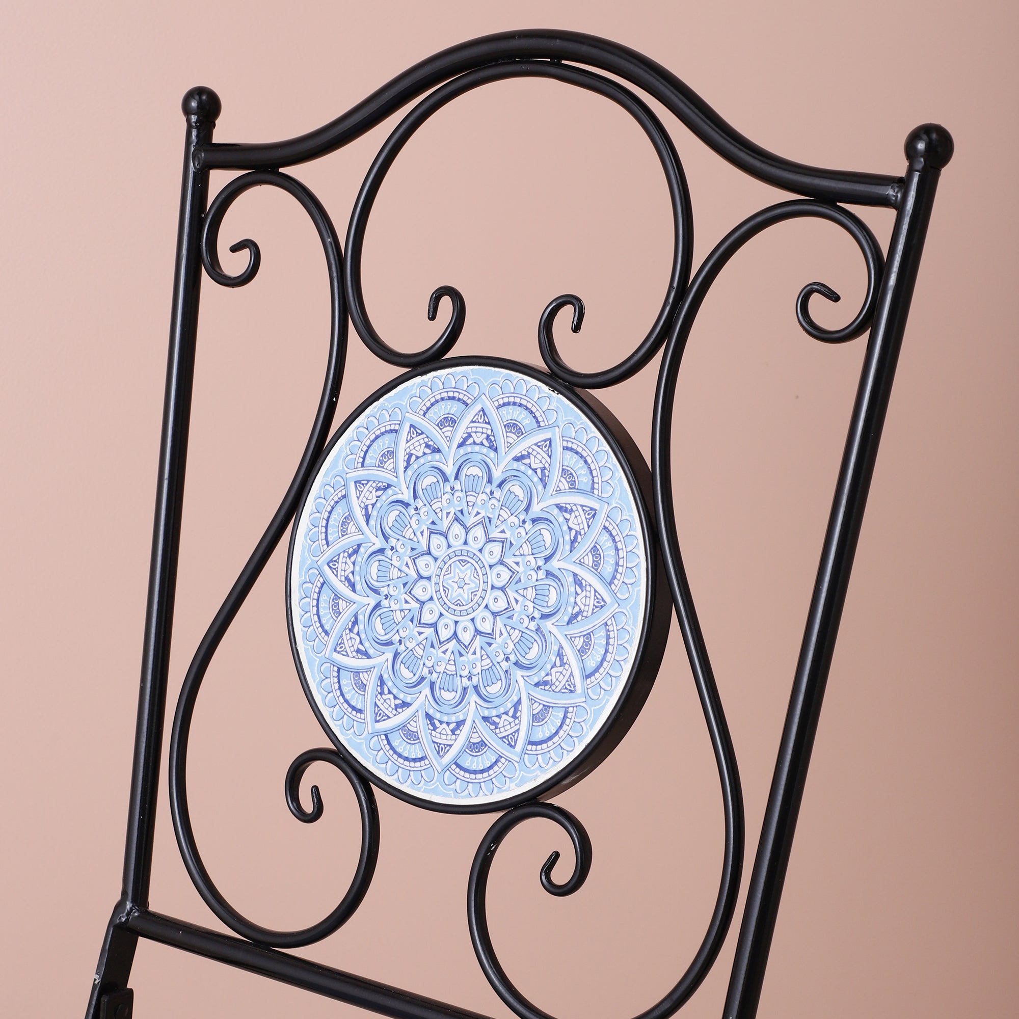 Santorini Outdoor Chairs & Table (Set of 3)