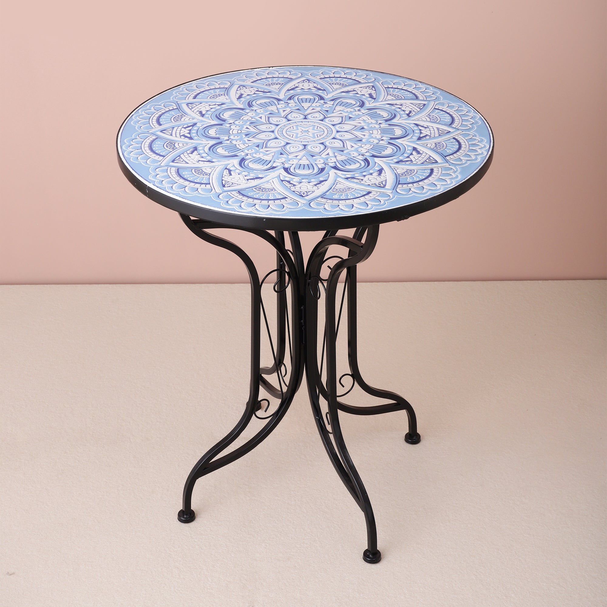 Santorini Outdoor Chairs & Table (Set of 3)