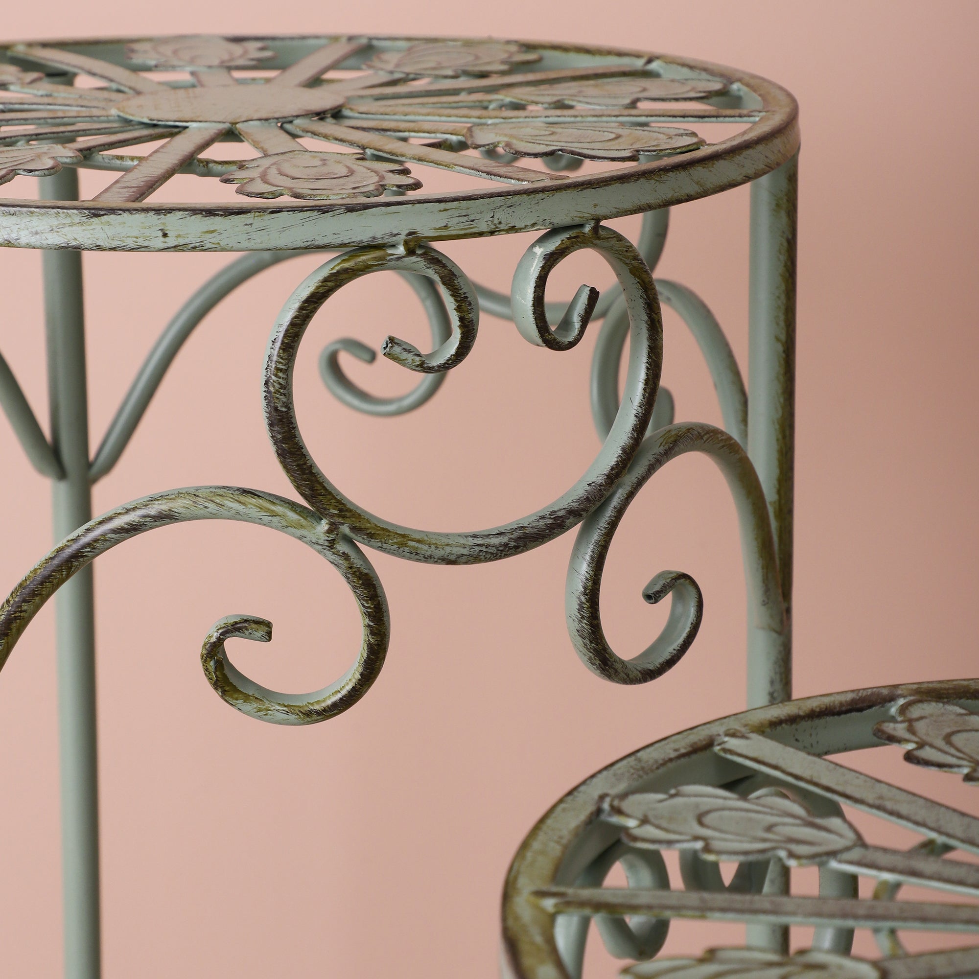 Olive Garden Round Decorative Tables (Set of 3)