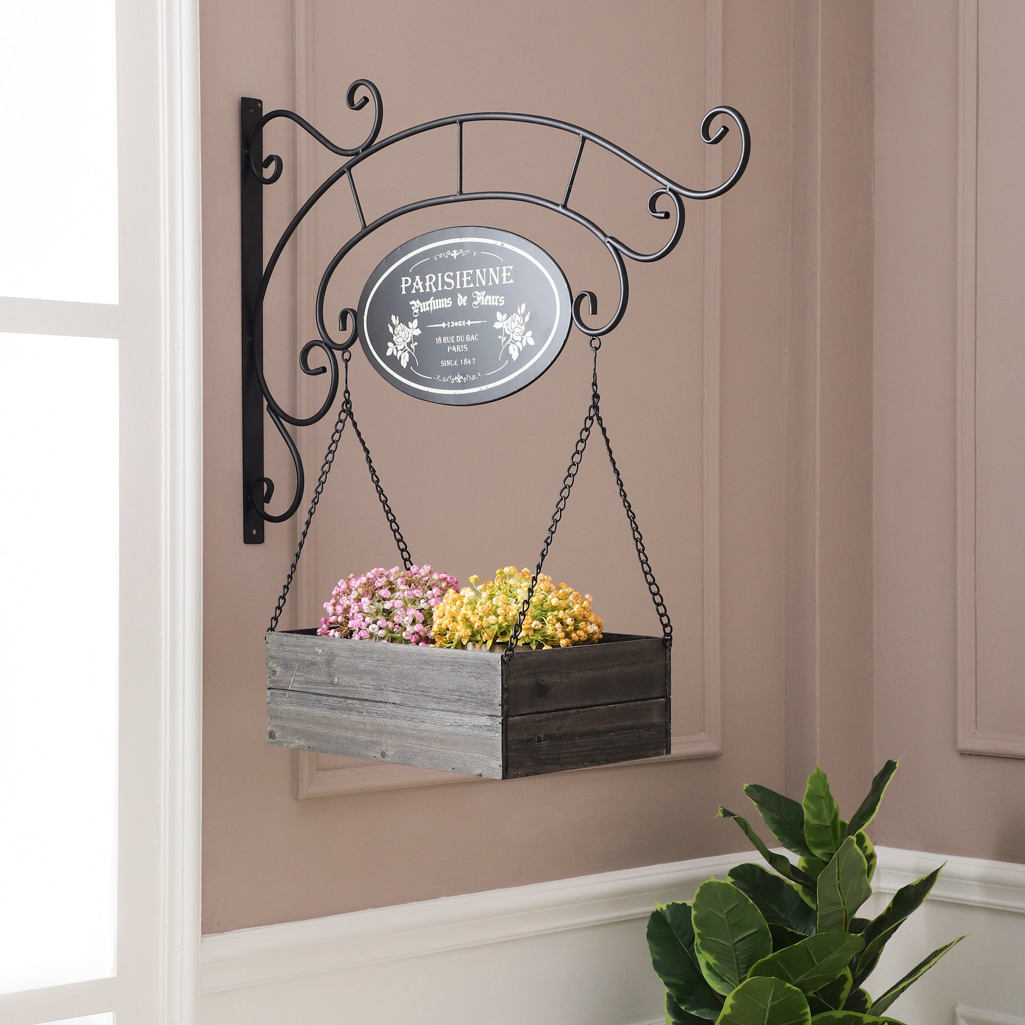 Wall Hanging Parisienne Box Planter