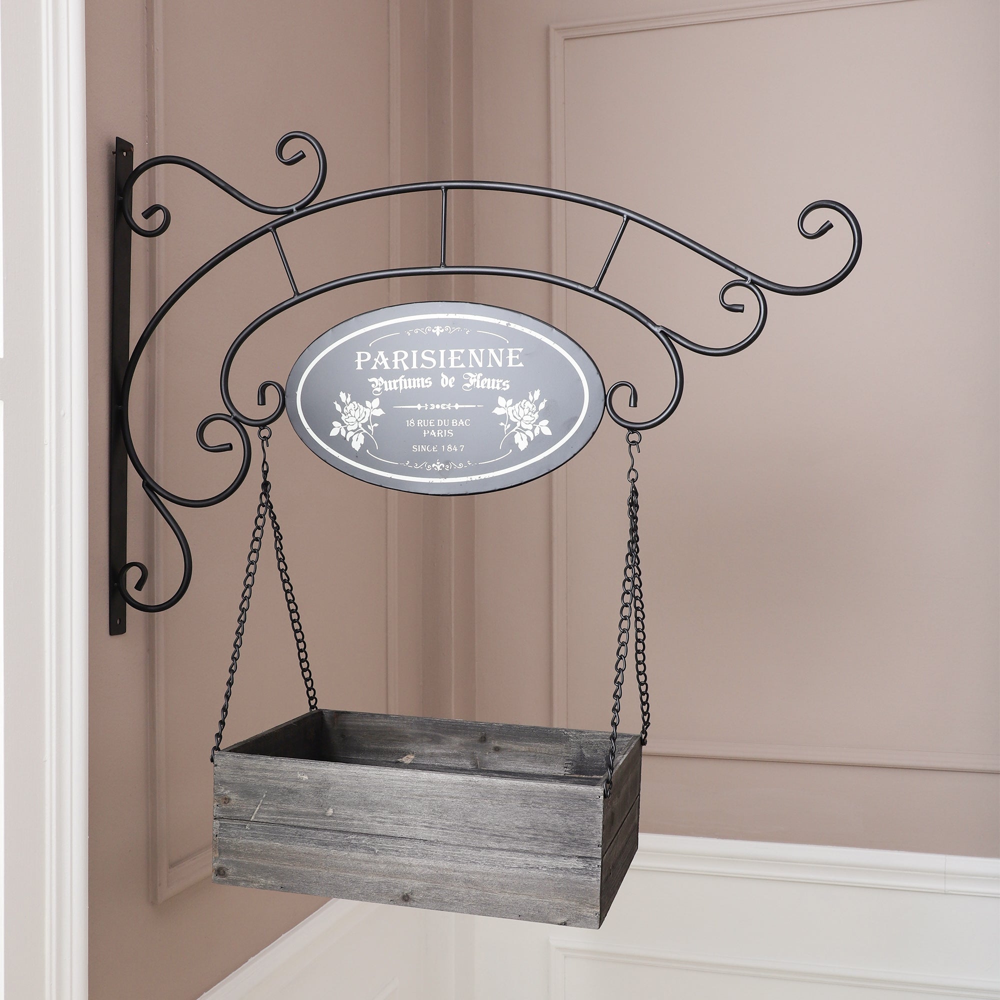 Wall Hanging Parisienne Box Planter