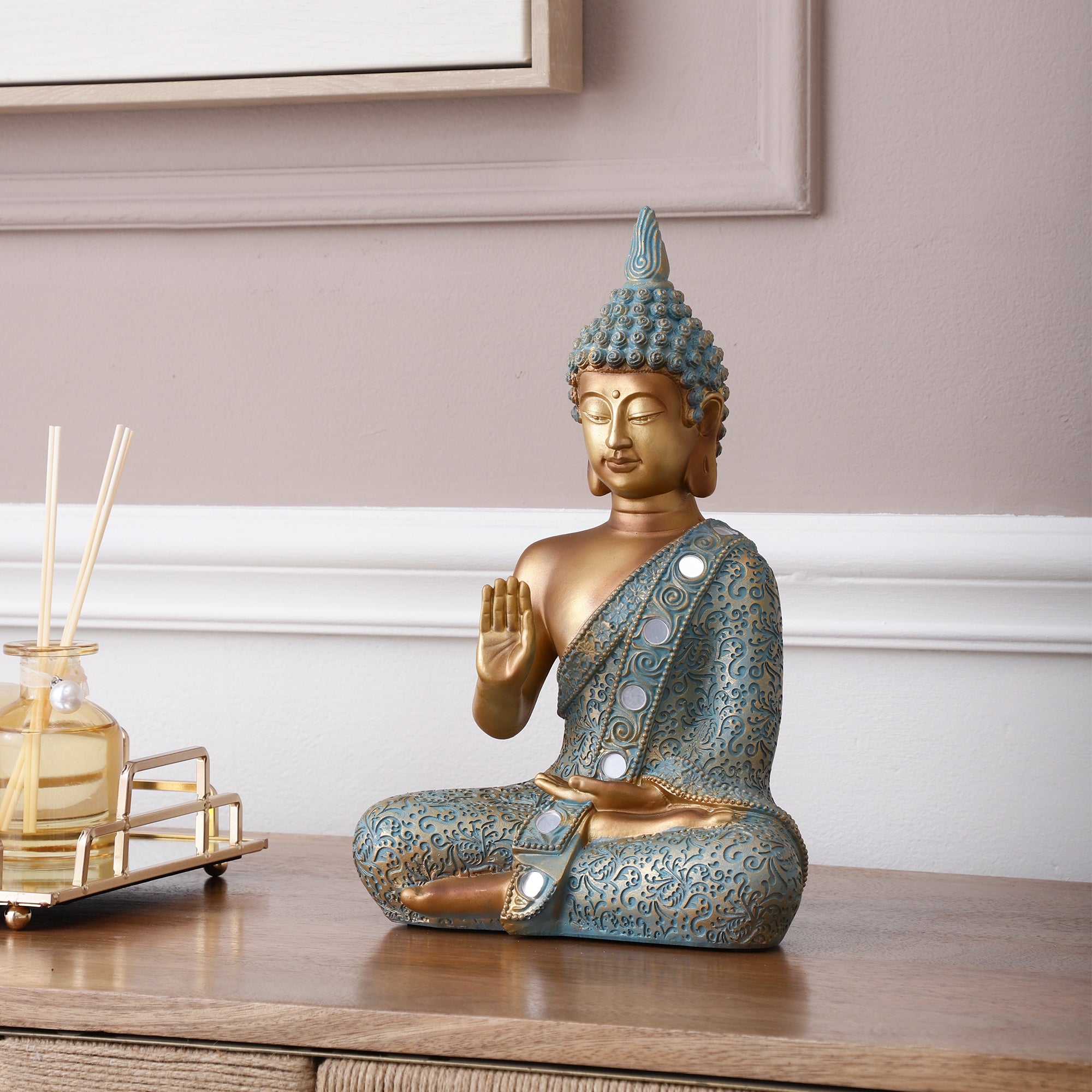 Turquoise Blessing Buddha