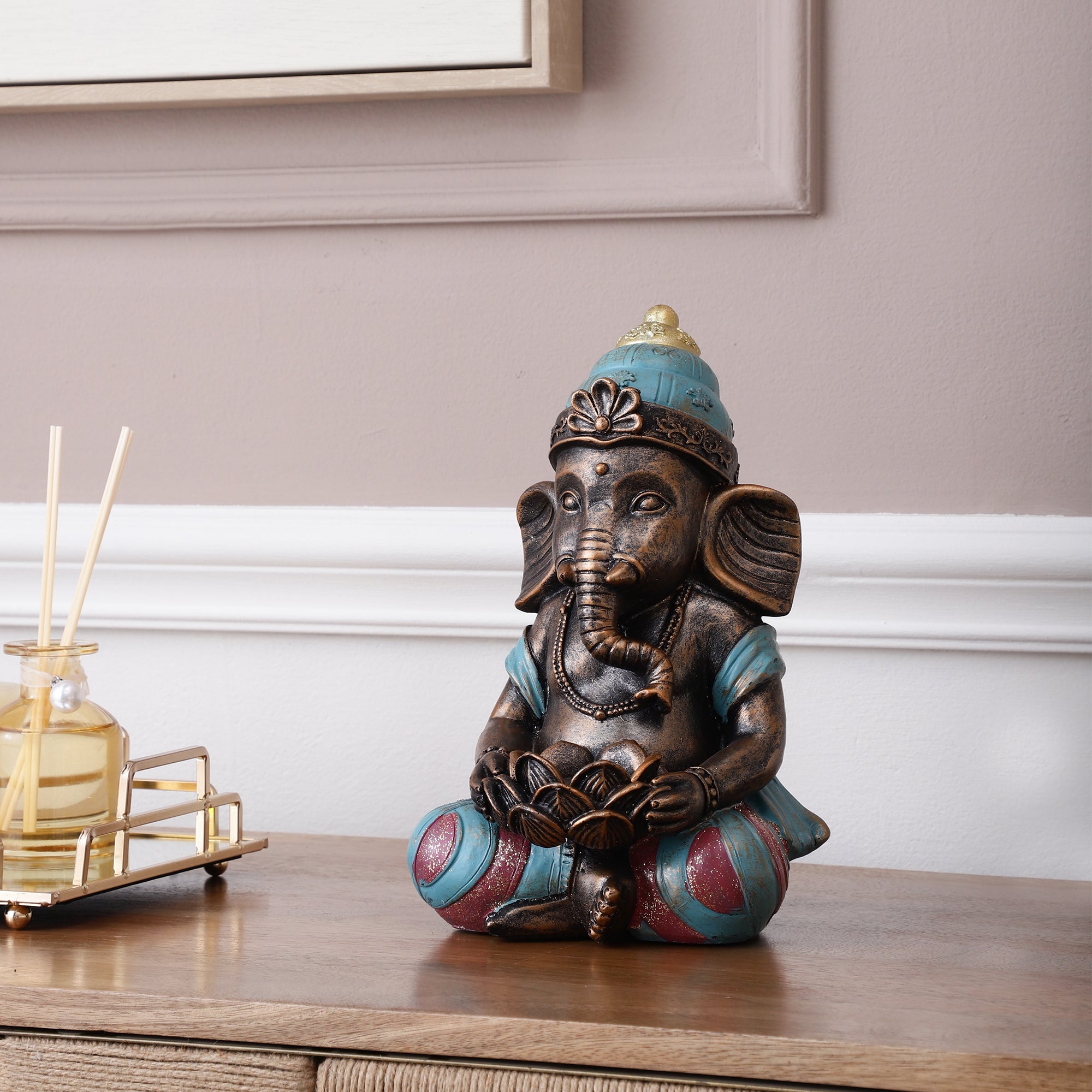 Seated Ganesha Figurine