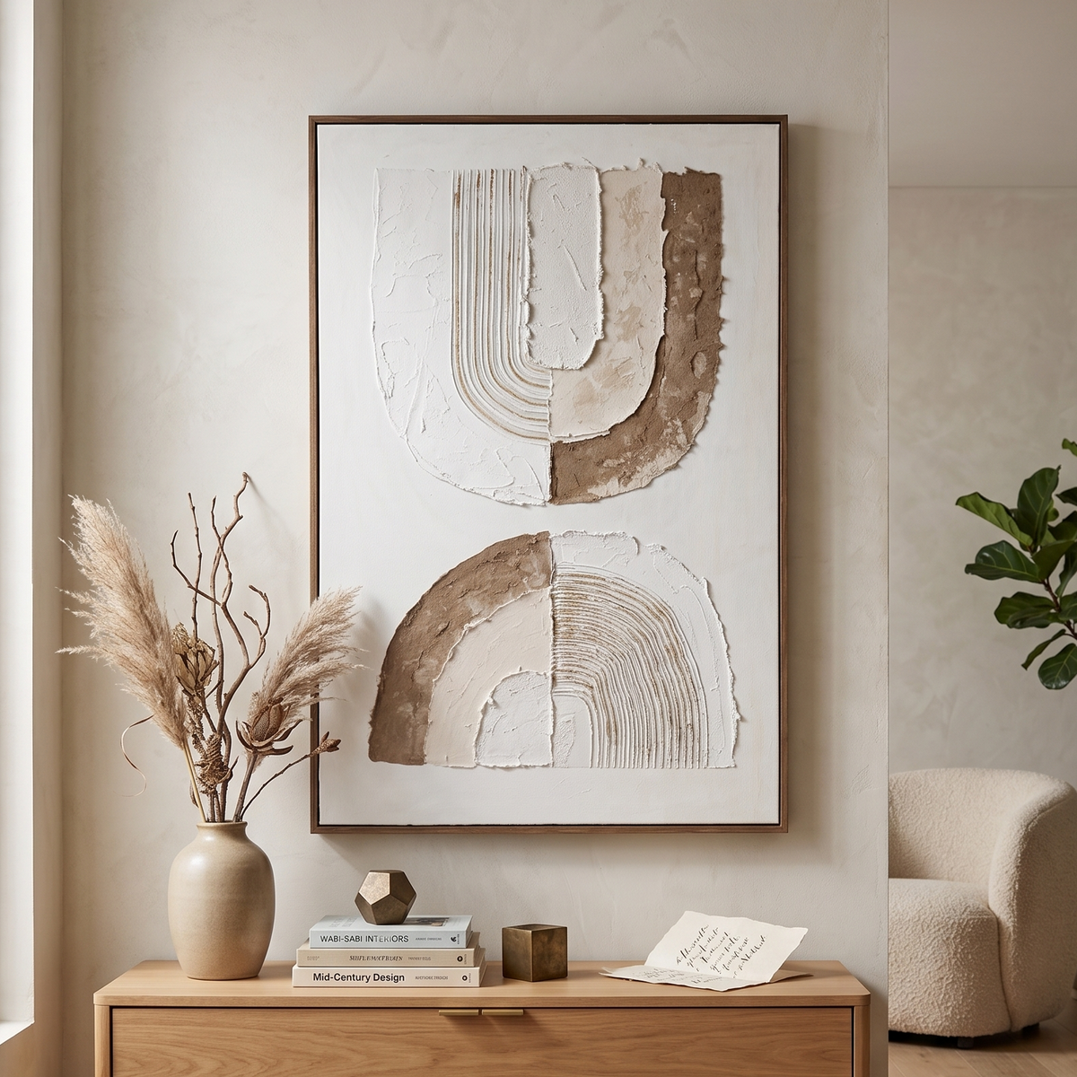 Sahara Arches Textured Canvas Art