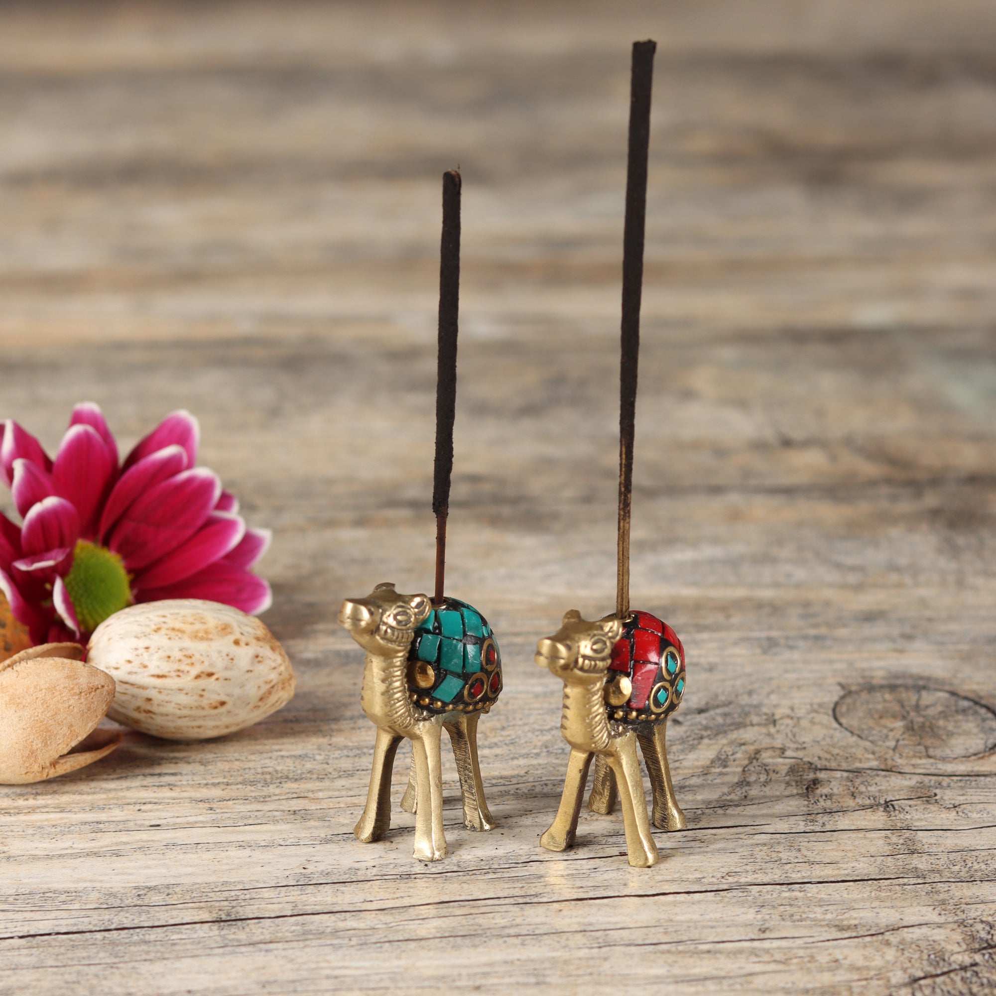 Tiny Camels - Incense Holders (set of 2)
