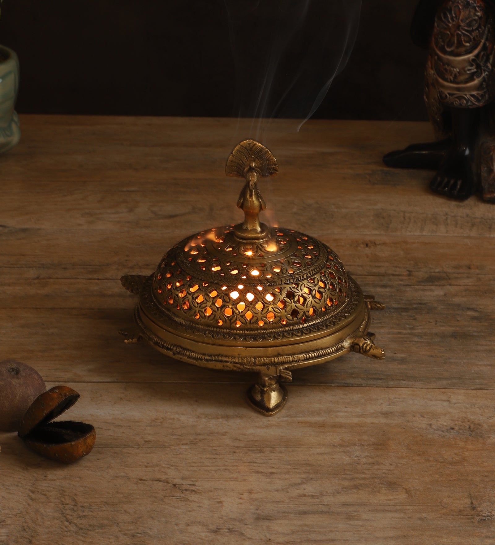 The Turtle Back - Incense Holder