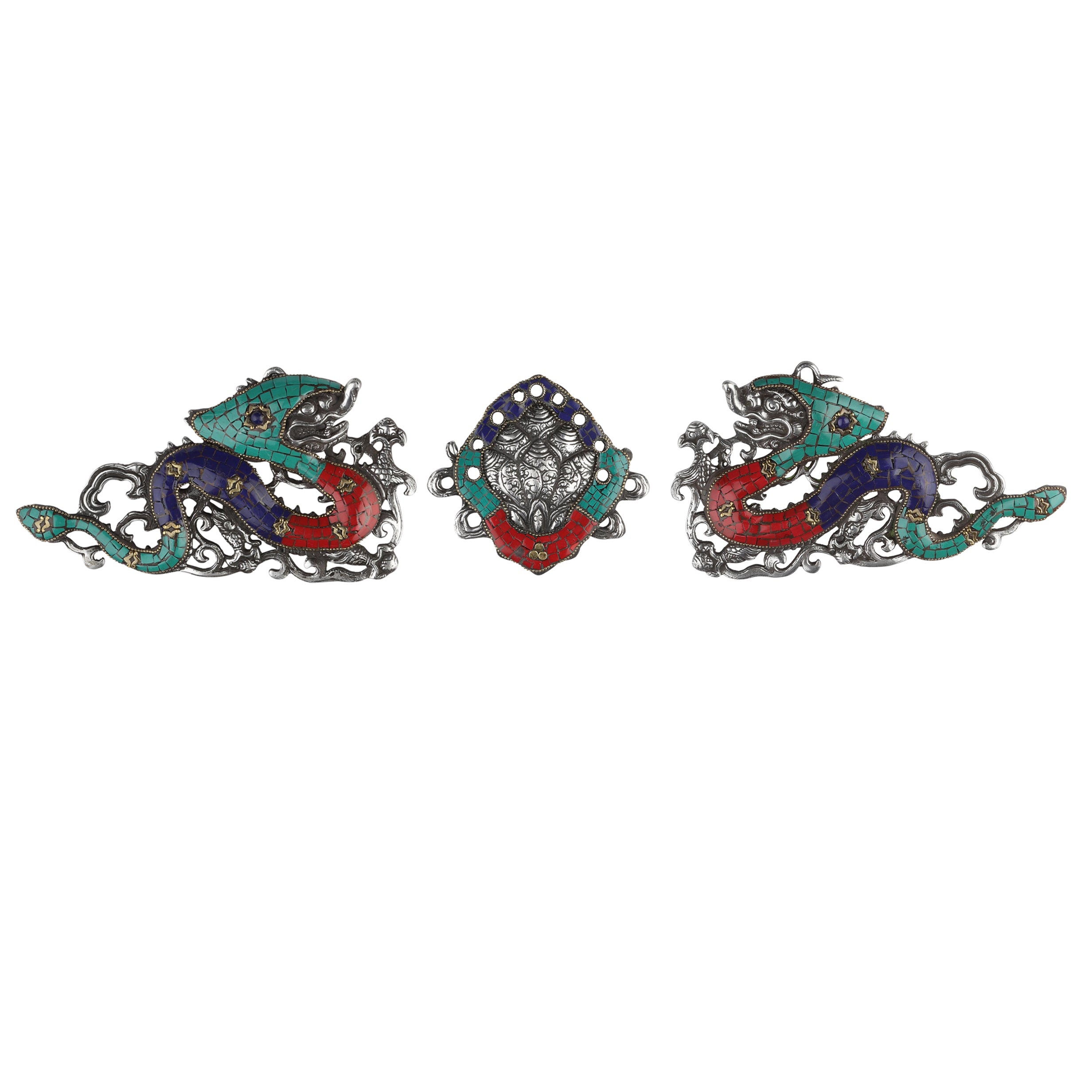 Dragons of Fortune (Stone Finish)