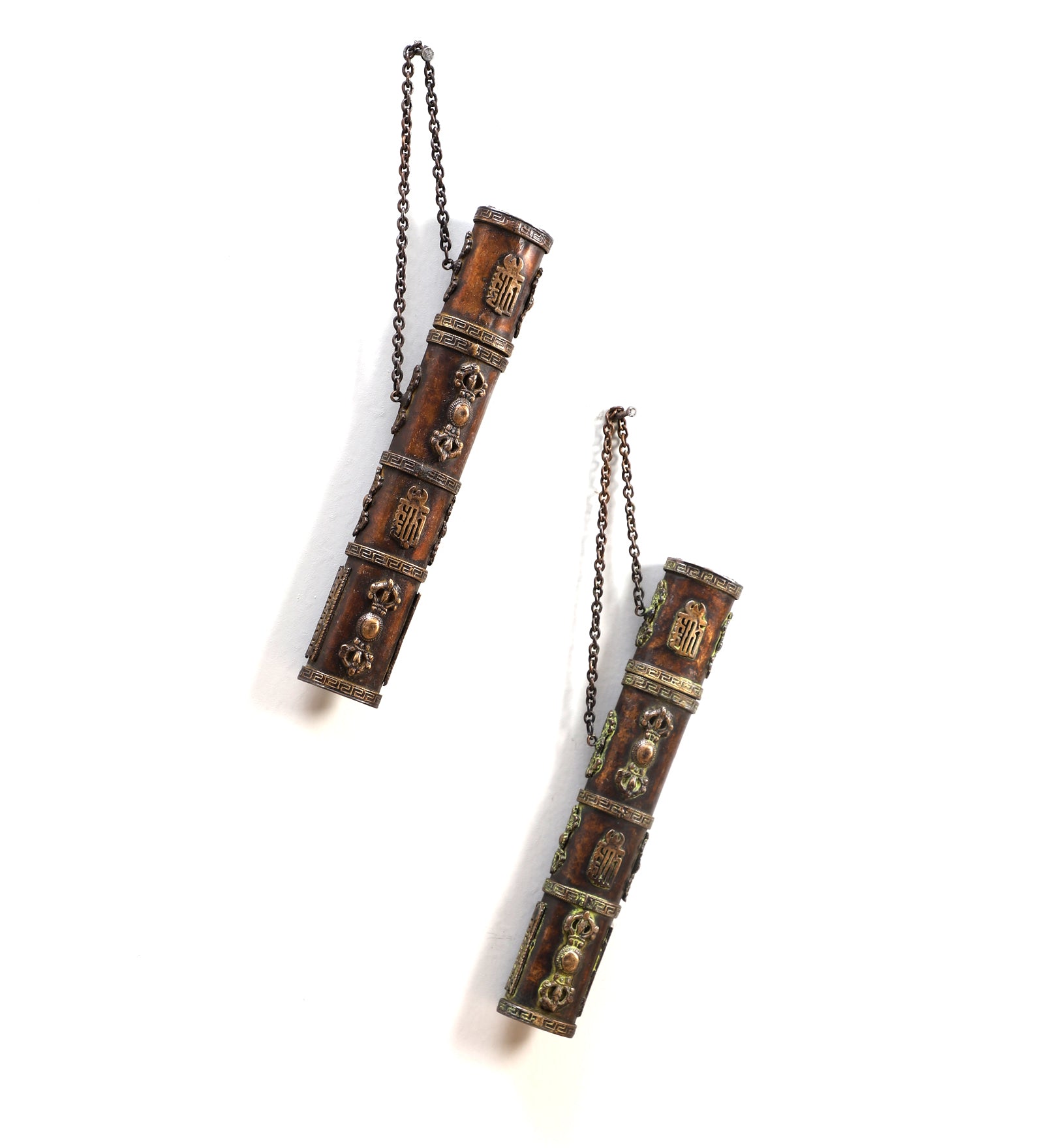 Vintage Oval Message Box (set of 2)