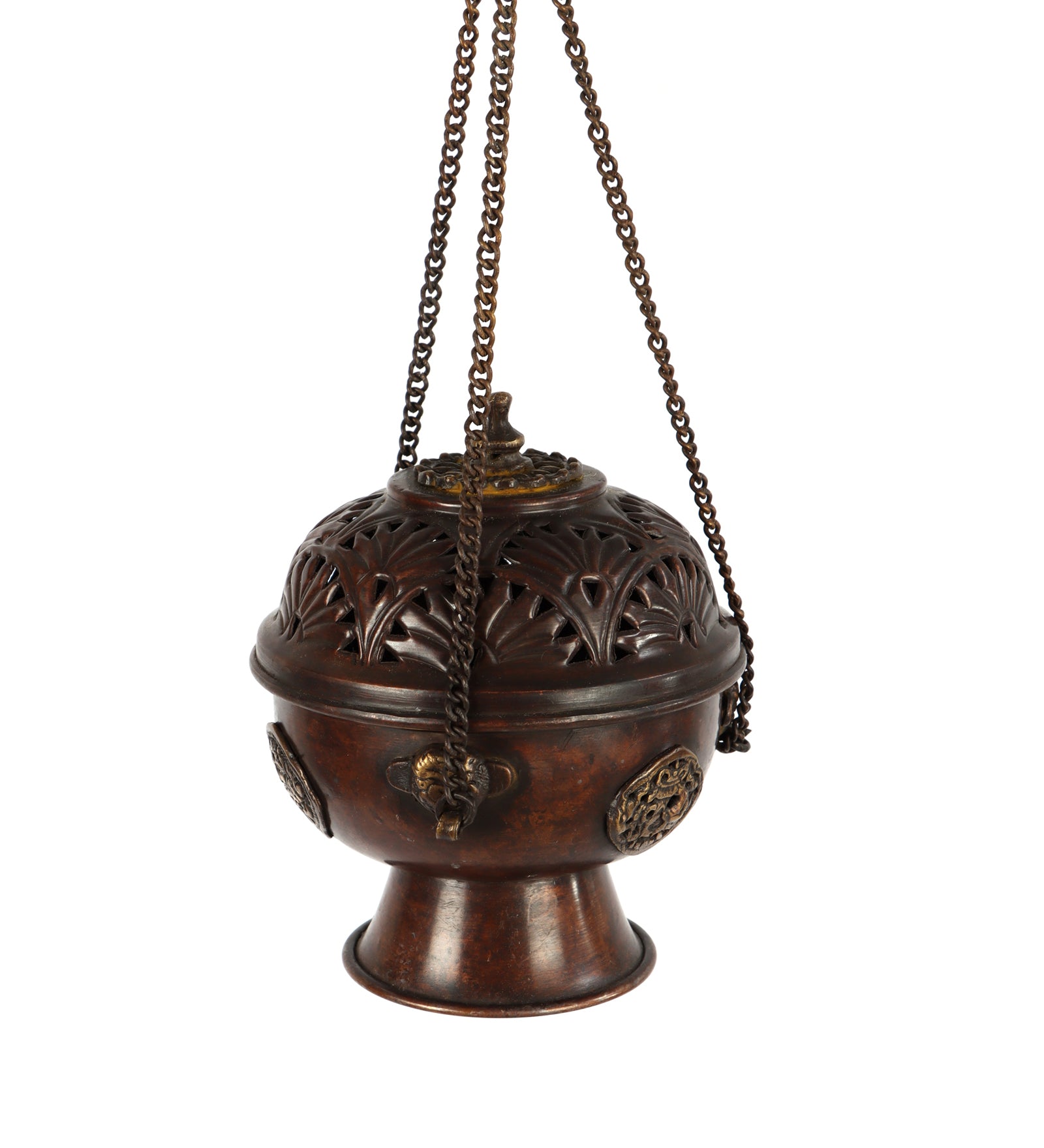 The Smokey Goblet (Brown) - Hanging Incense Holder