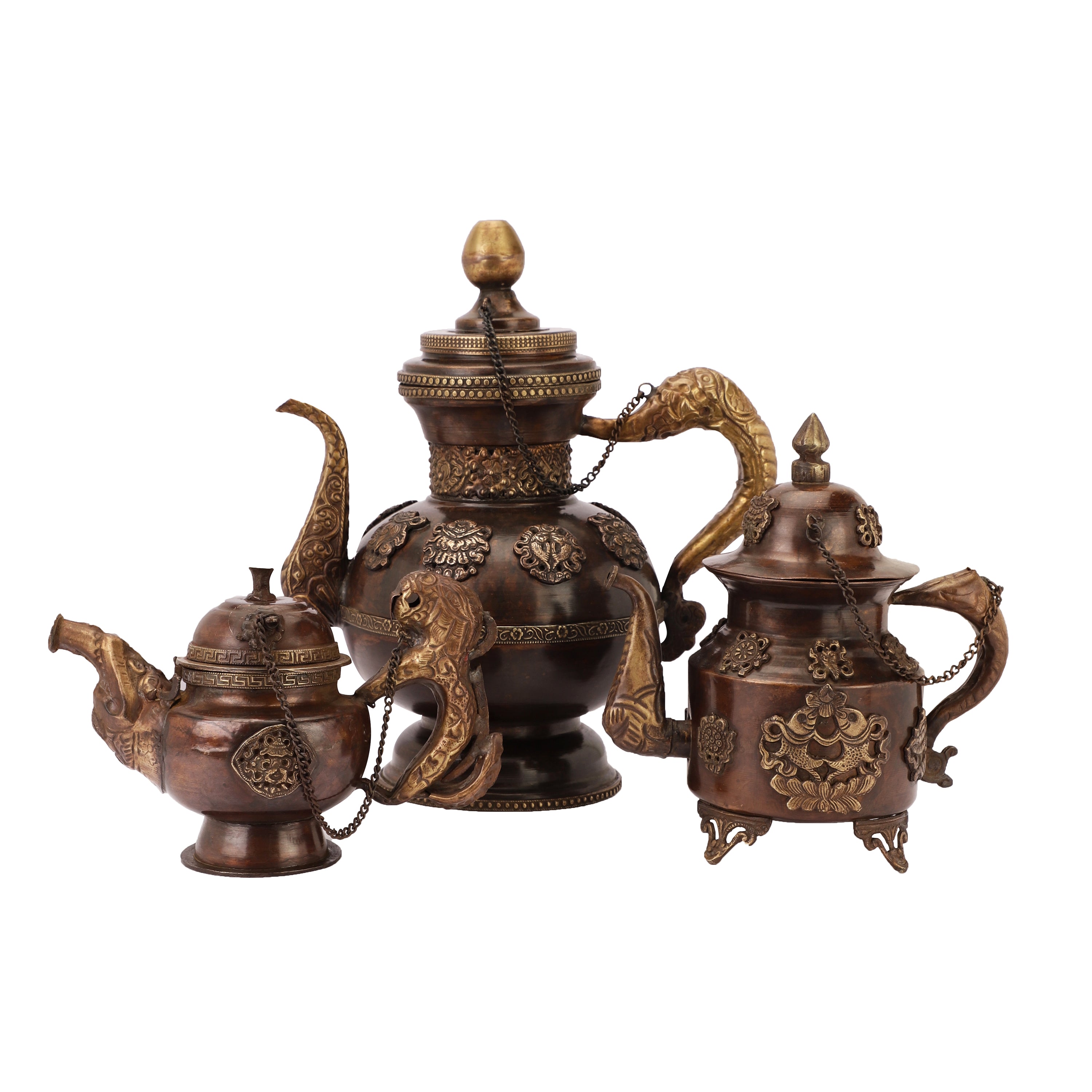 Antique Decorative Kettle (Single)