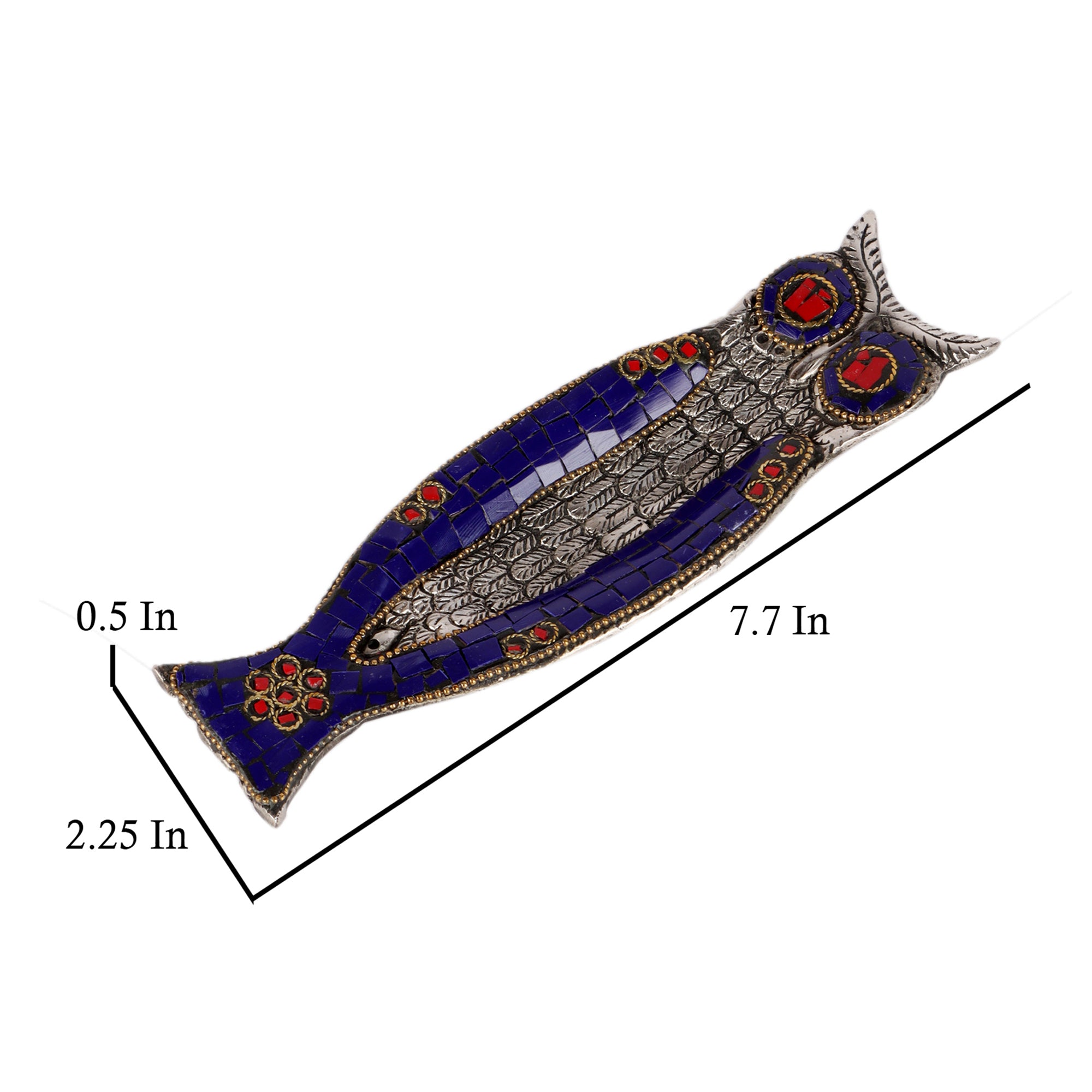 Blue Owl - Incense Holder