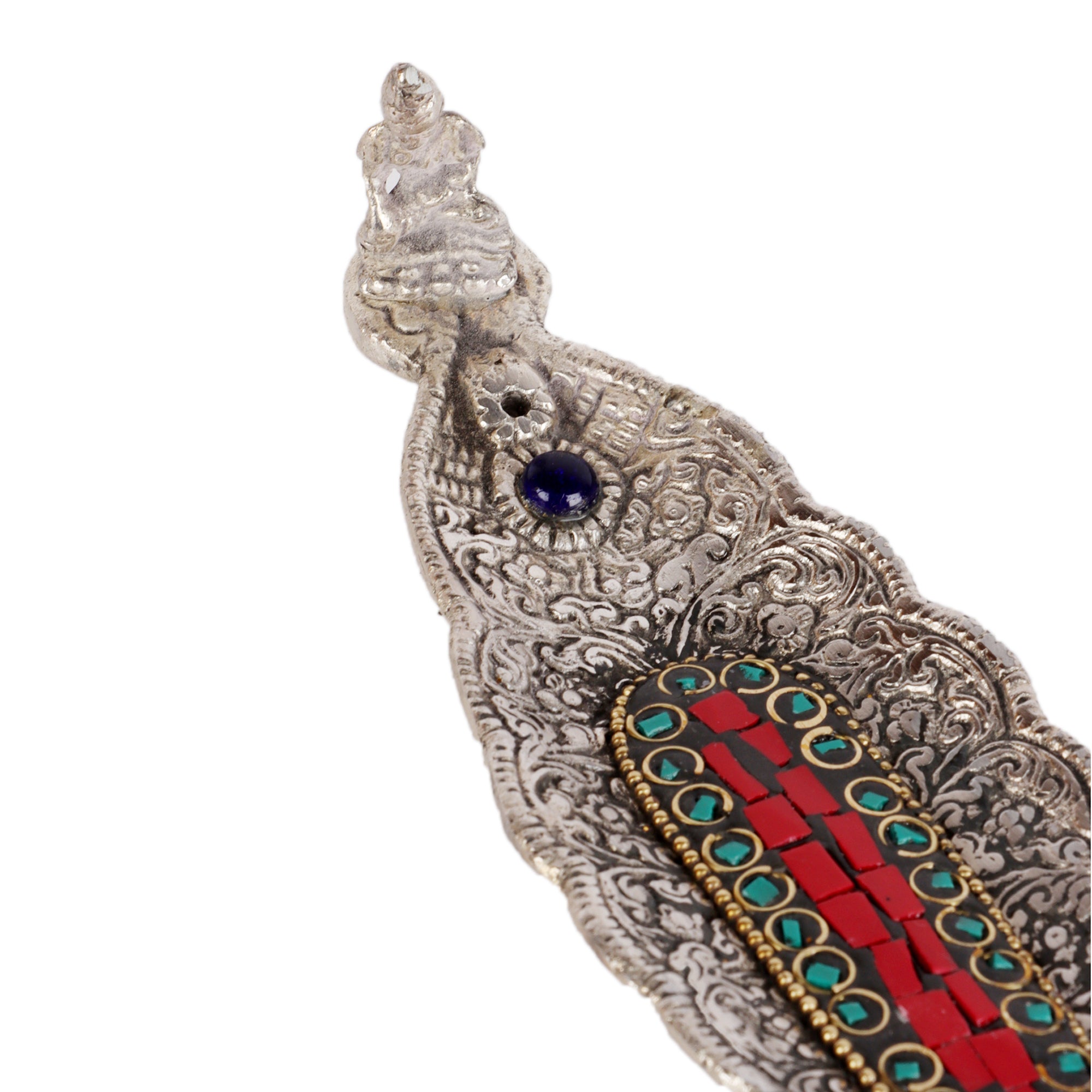 Sitting Buddha Leaf - Incense Holder