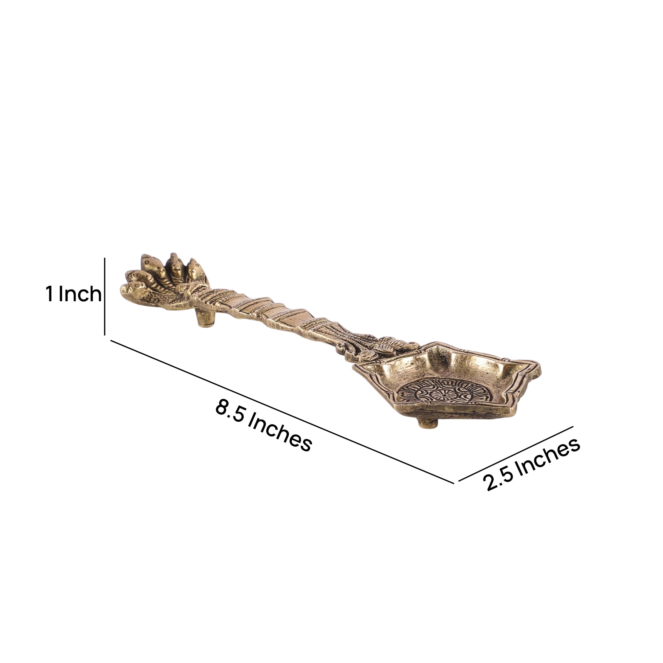 Five Wick Oil Lamp