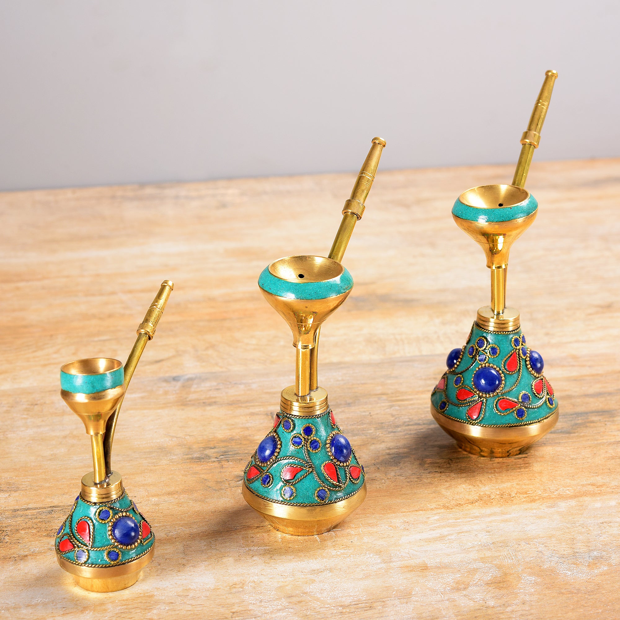 Decorative Hookah (set of 3)