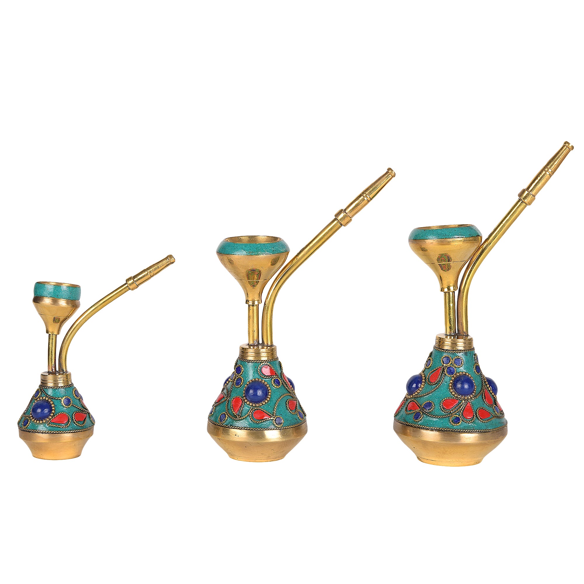 Decorative Hookah (set of 3)