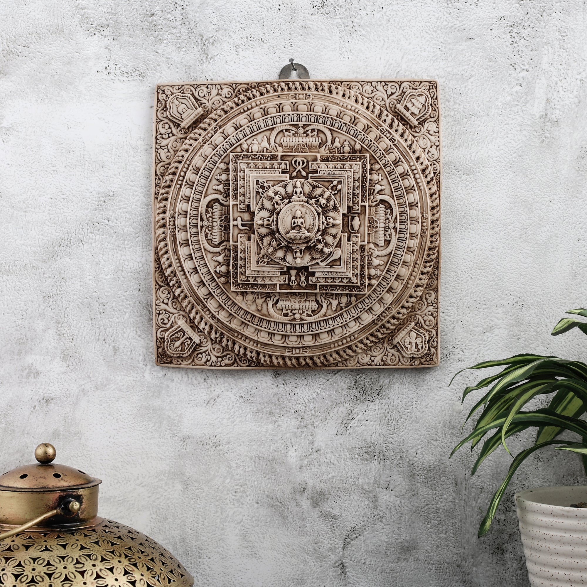 Mandala Wall Hanging (White)