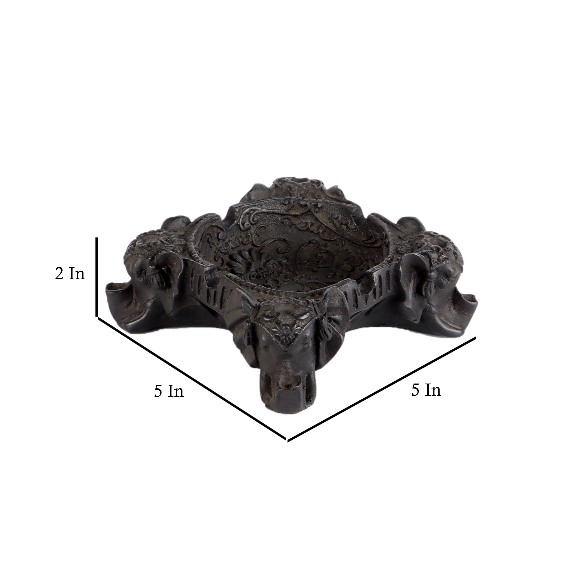 Four Leg Elephant Ashtray/Trinket Holder (Single)
