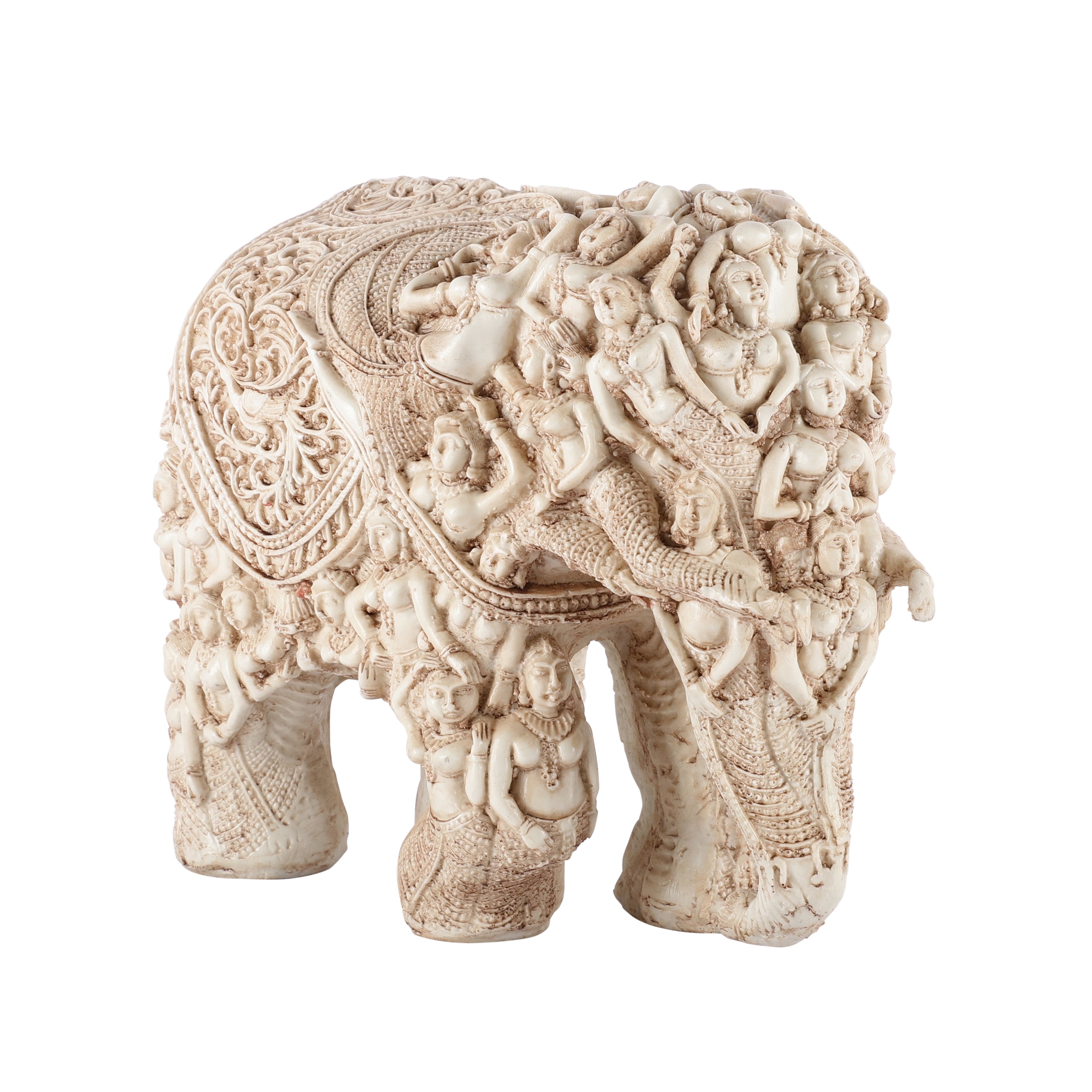The Tribal Elephant (White)