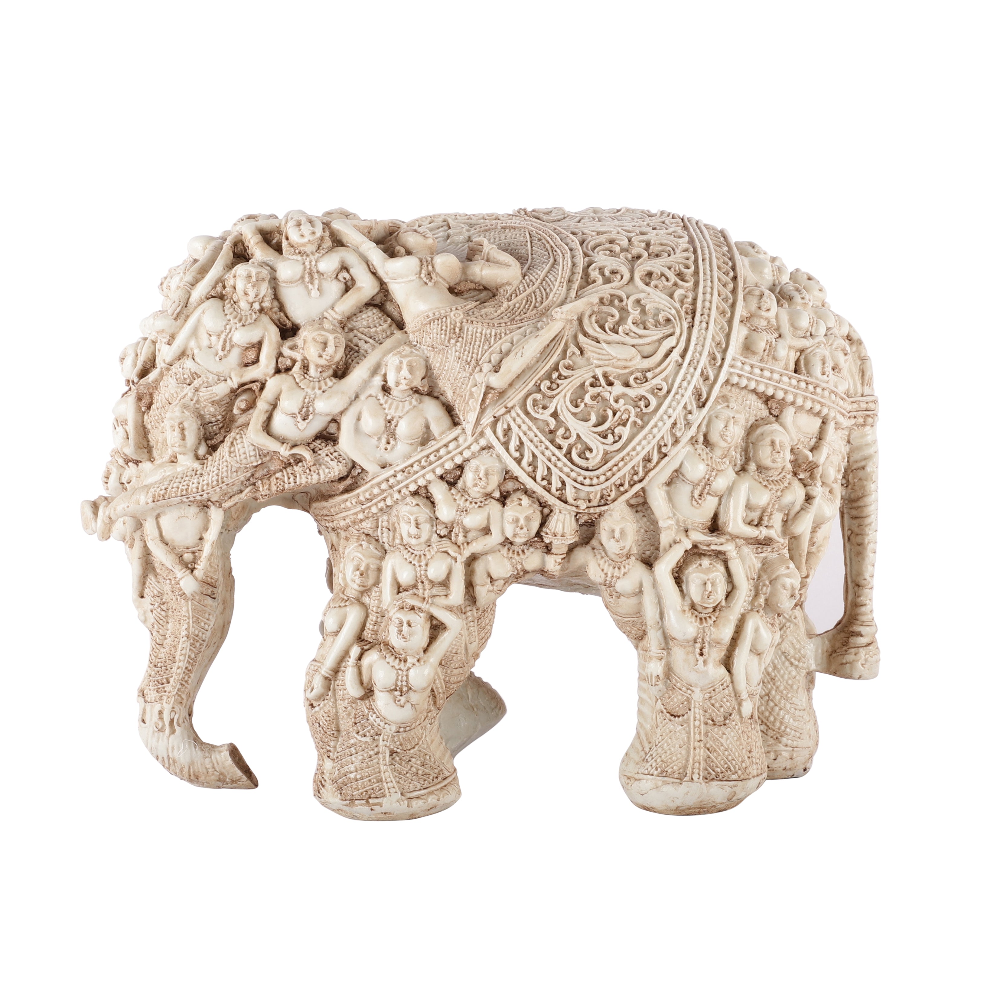 The Tribal Elephant (White)