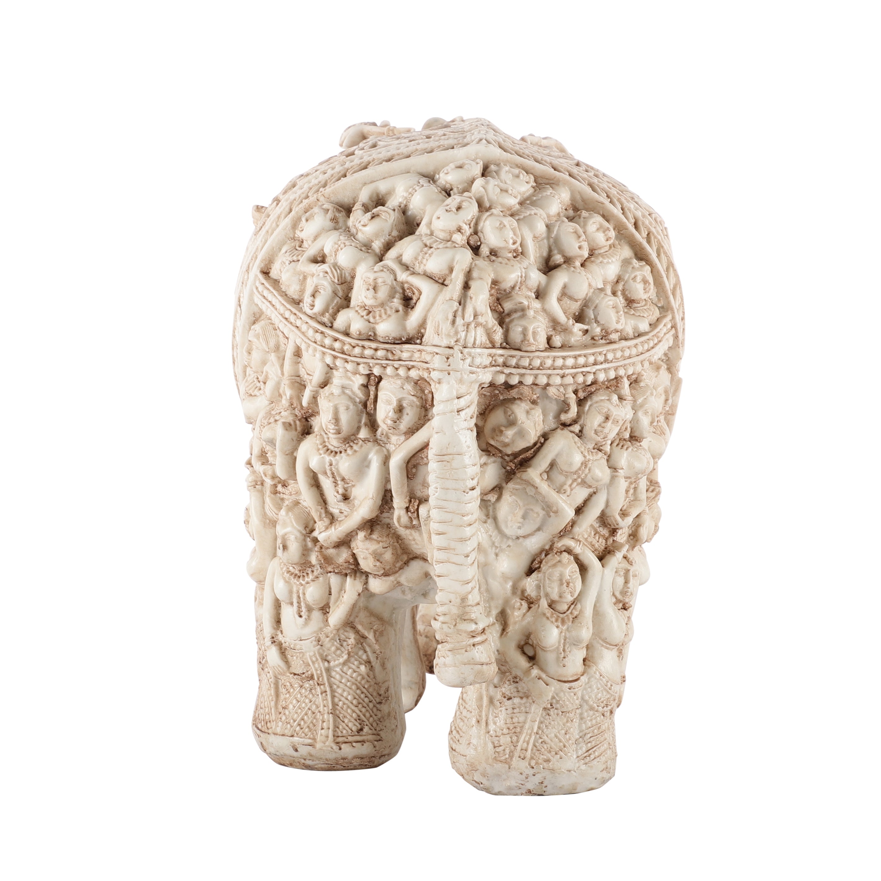 The Tribal Elephant (White)