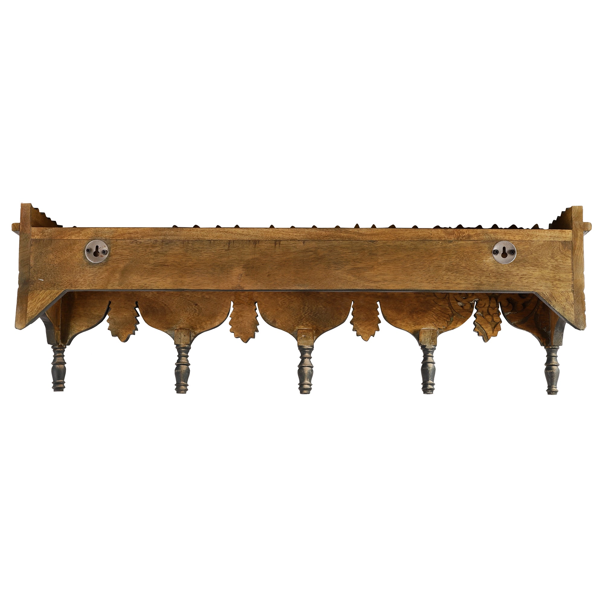 Noor Hand Carved Wall Shelf