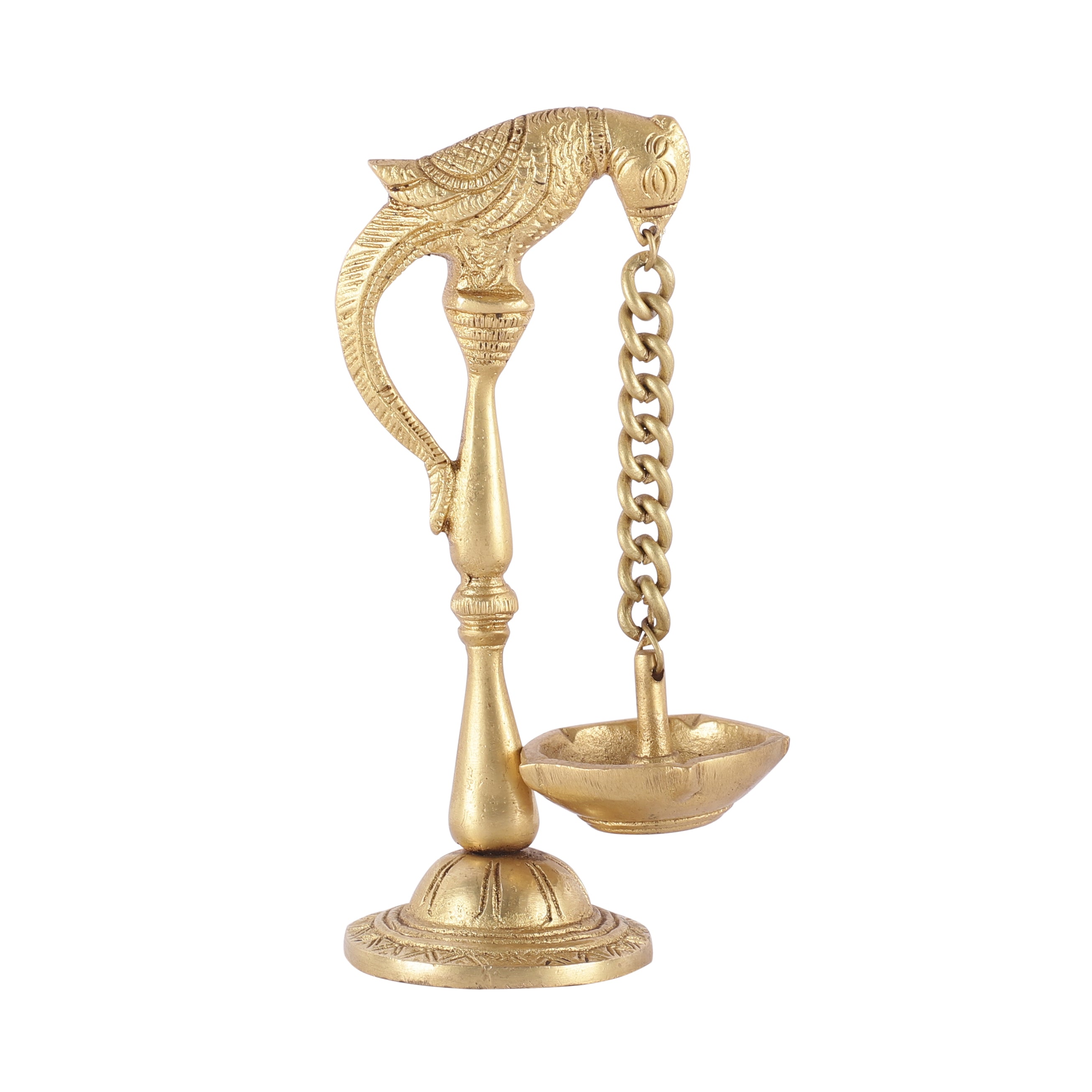 Parrot Hanging Oil Lamp